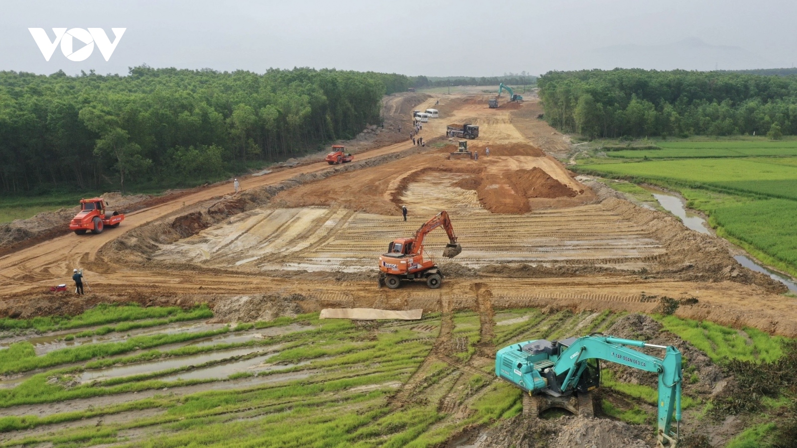 Tăng tốc thi công cao tốc Bắc Nam đoạn Quảng Ngãi - Hoài Nhơn