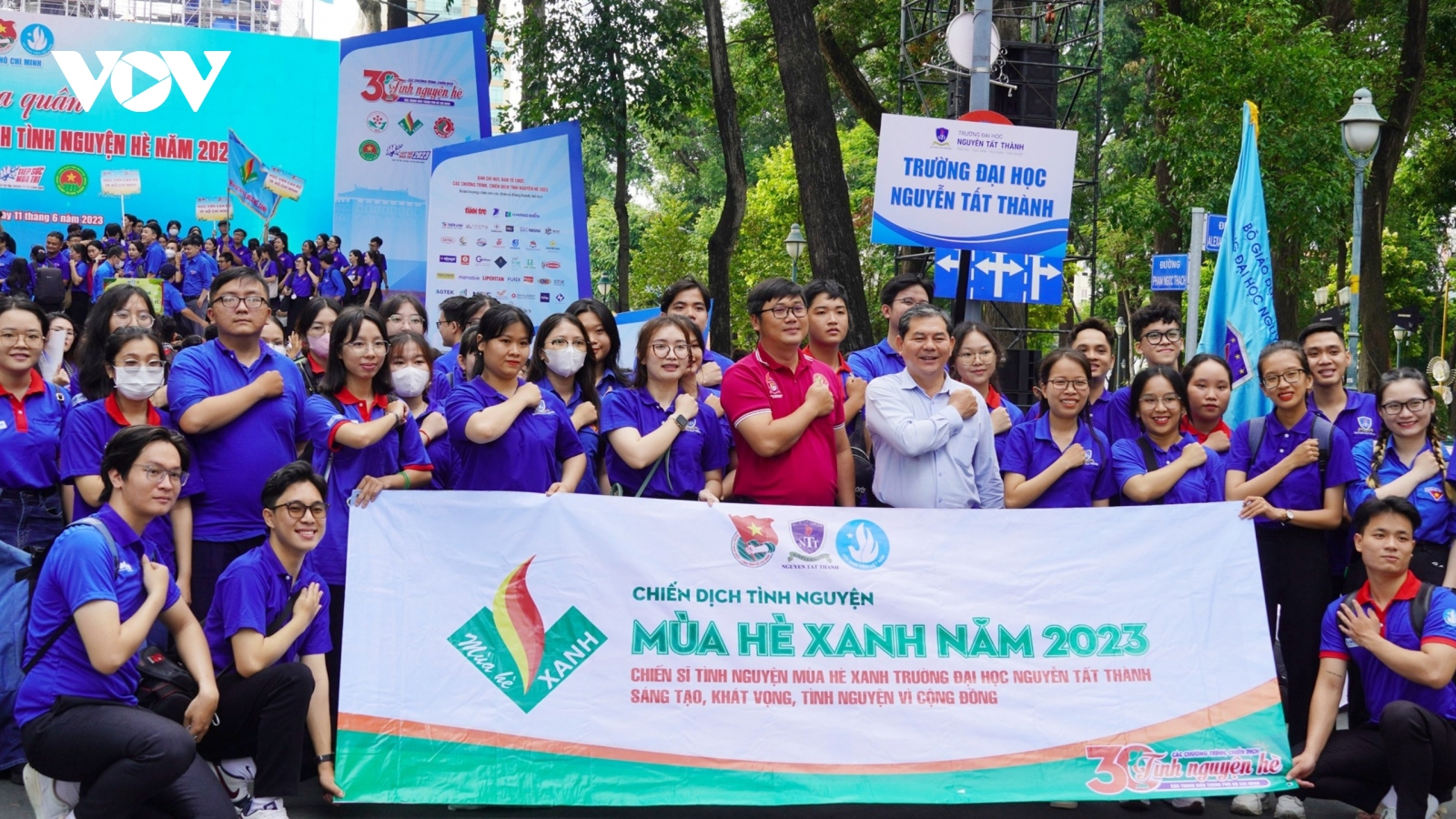 TP.HCM ra quân các chương trình chiến dịch tình nguyện hè 2023