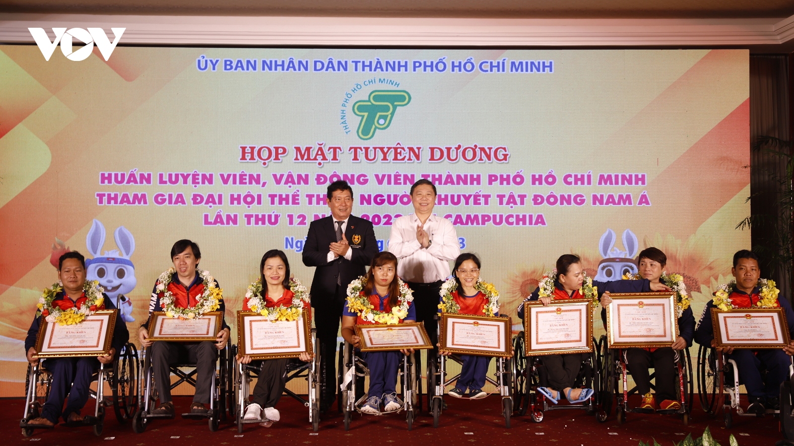 TP.HCM tuyên dương vận động viên đạt thành tích cao tại ASEAN Para Games 12