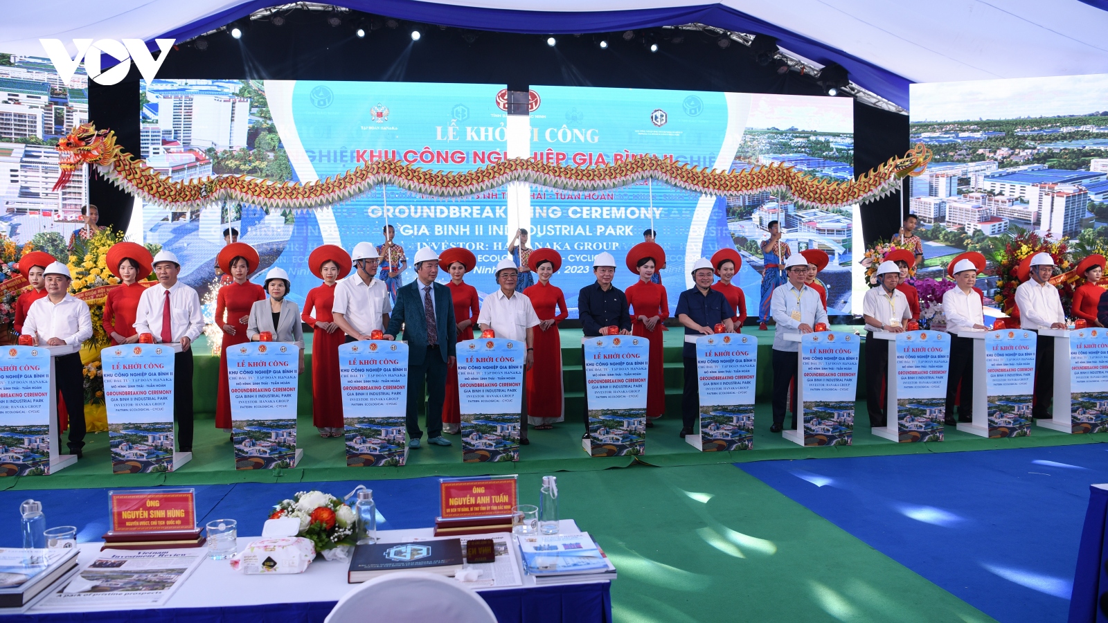 Phó Thủ tướng Trần Hồng Hà dự lễ khởi công KCN Gia Bình 2 tại Bắc Ninh