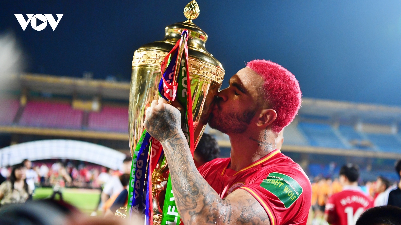 Ngoại binh của CLB CAHN được “thưởng nóng” sau khi vô địch V-League 2023