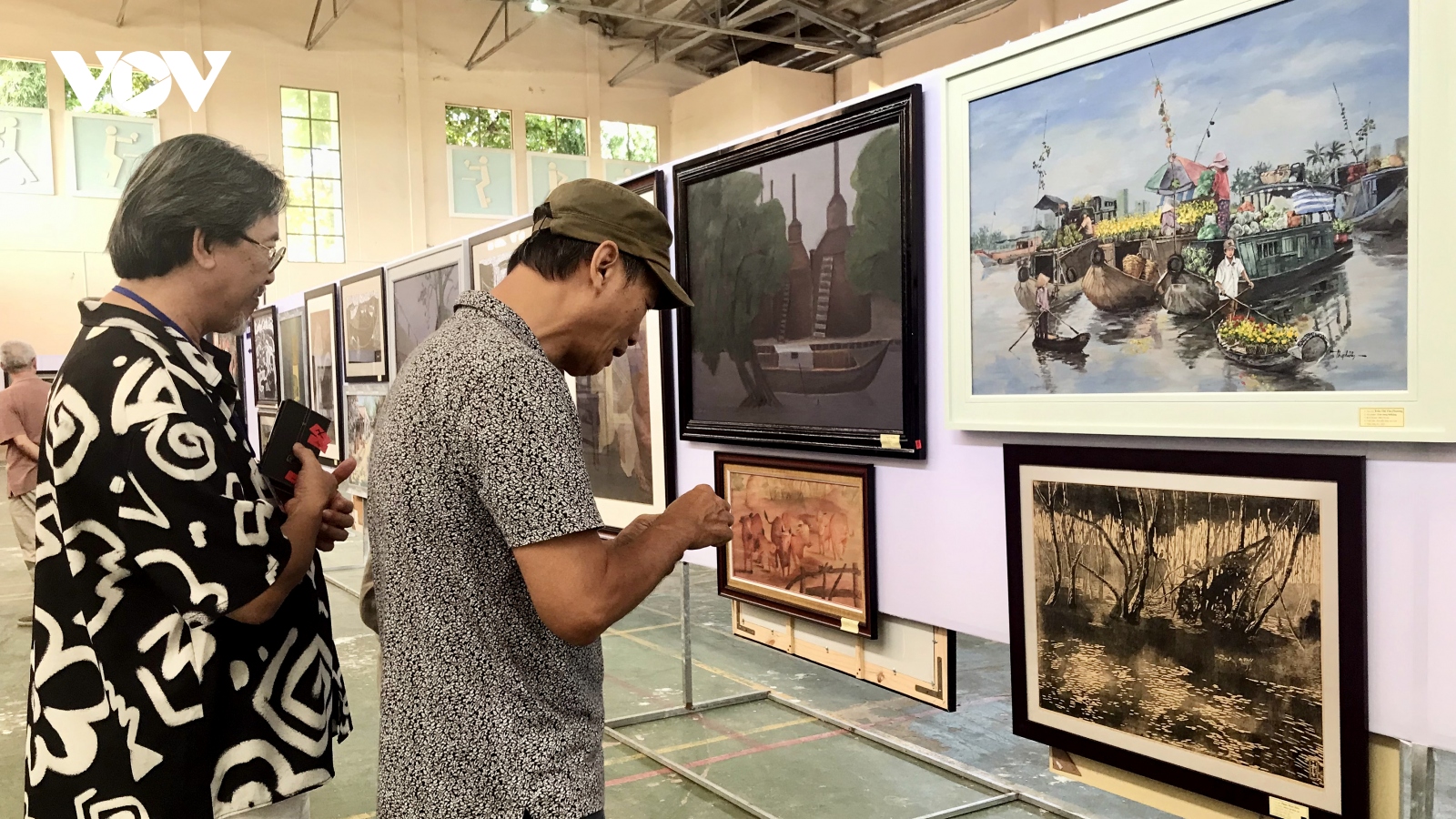 Khai mạc Triển lãm Mỹ thuật khu vực ĐBSCL lần thứ 28 tại Trà Vinh