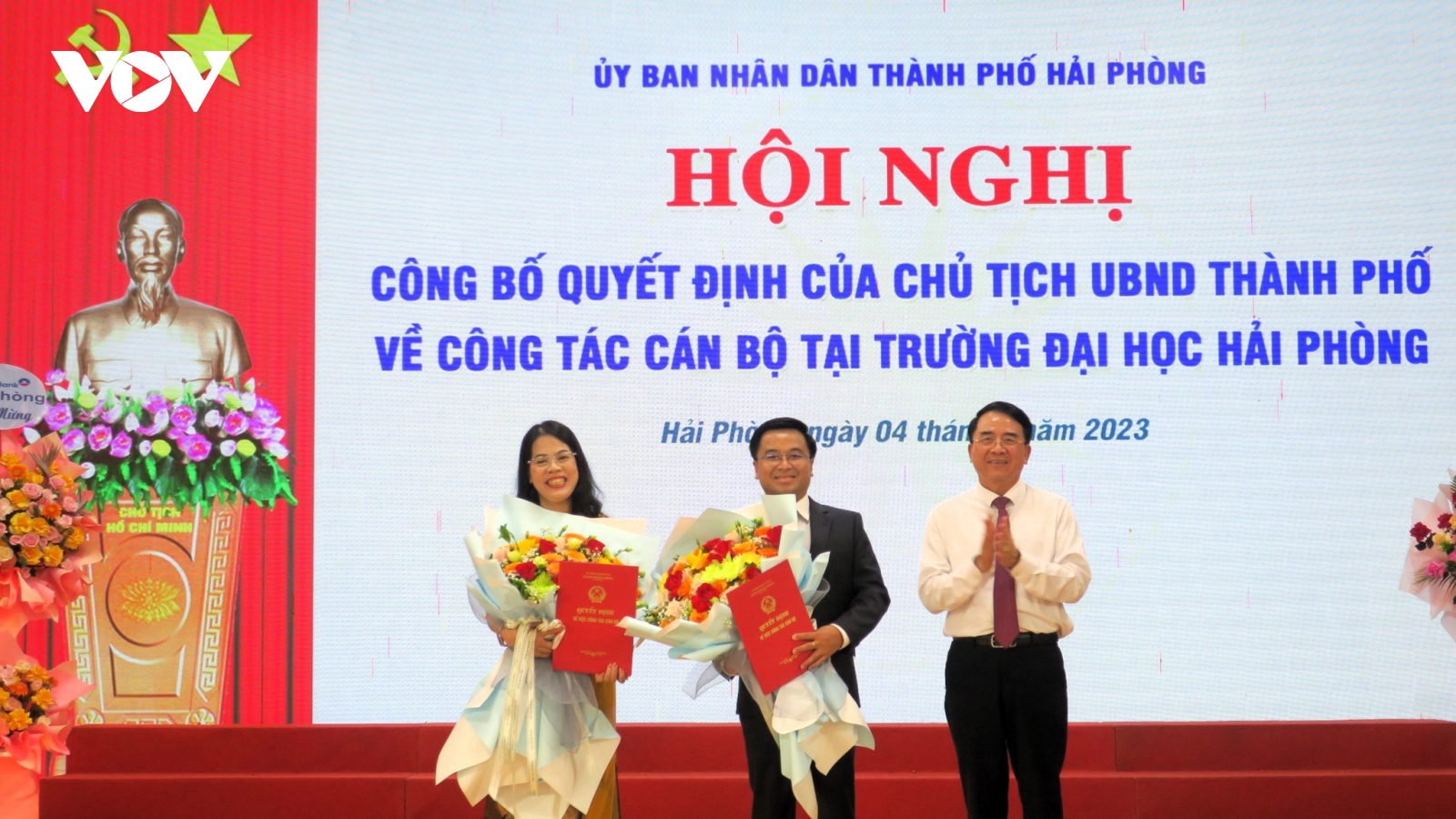 Đại học Hải Phòng có Chủ tịch Hội đồng trường và Hiệu trưởng mới