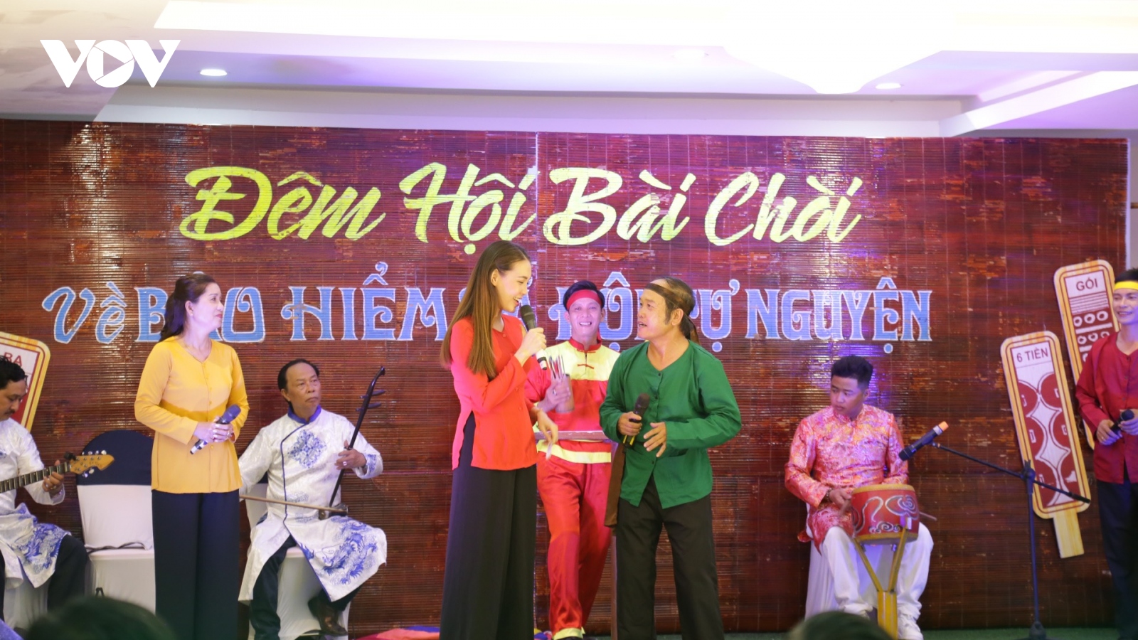 Độc đáo tuyên truyền BHXH tự nguyện thông qua hát bài Chòi