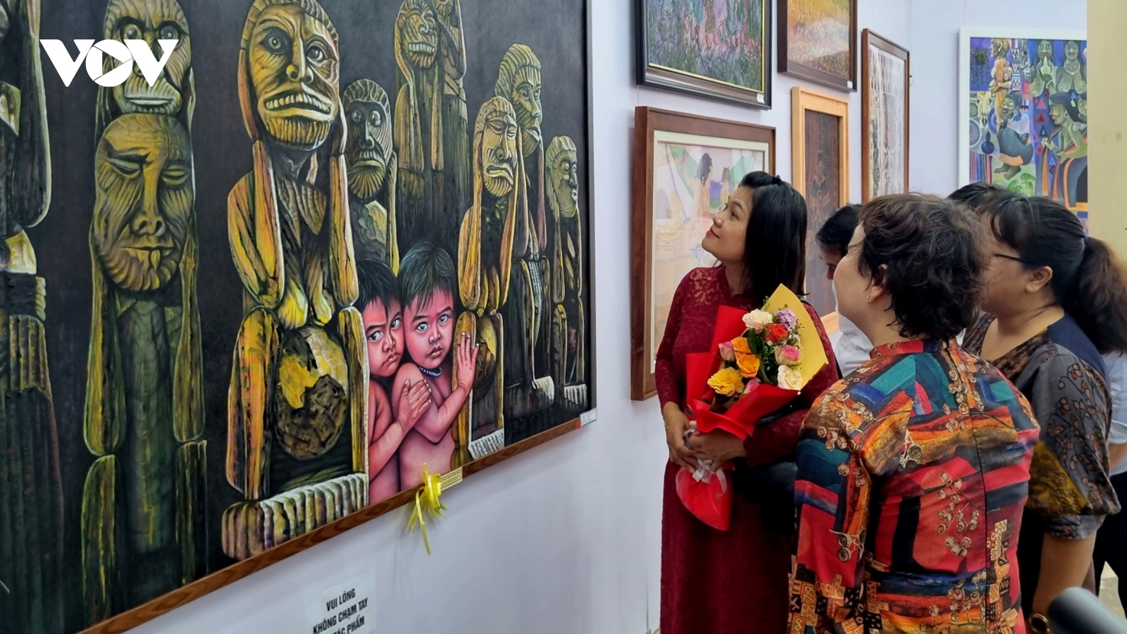 Khai mạc triển lãm mỹ thuật khu vực Nam miền Trung và Tây Nguyên