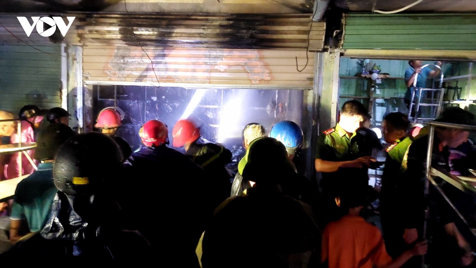 Cháy chợ Ba Đồn, Quảng Bình