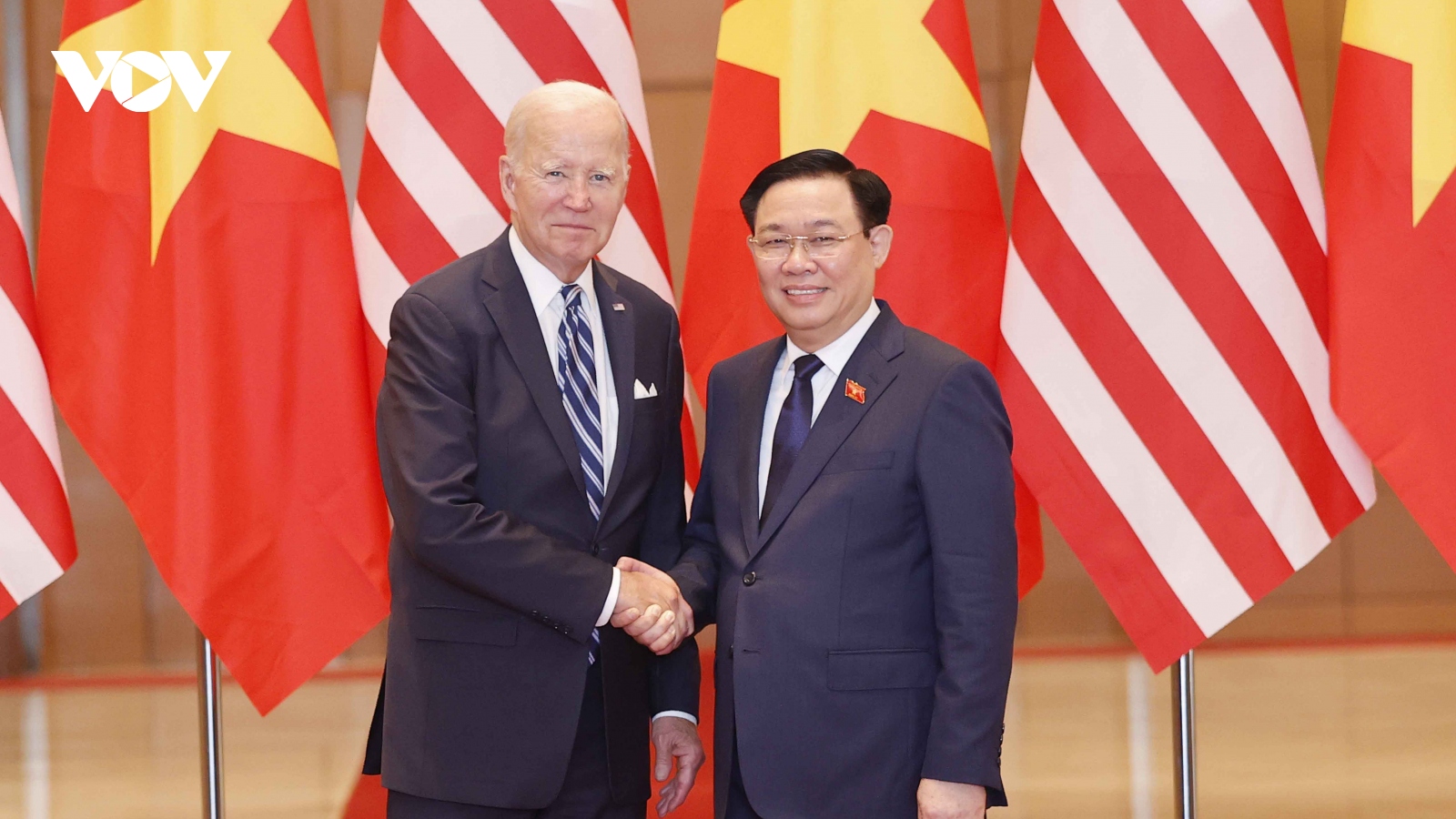 Chủ tịch Quốc hội Vương Đình Huệ hội kiến Tổng thống Hoa Kỳ