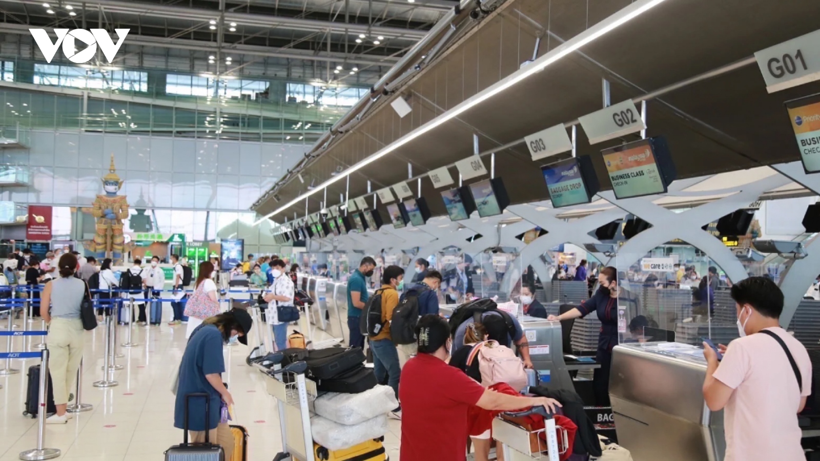 Thái Lan tổ chức lễ đón nhóm du khách Trung Quốc đầu tiên được miễn thị thực