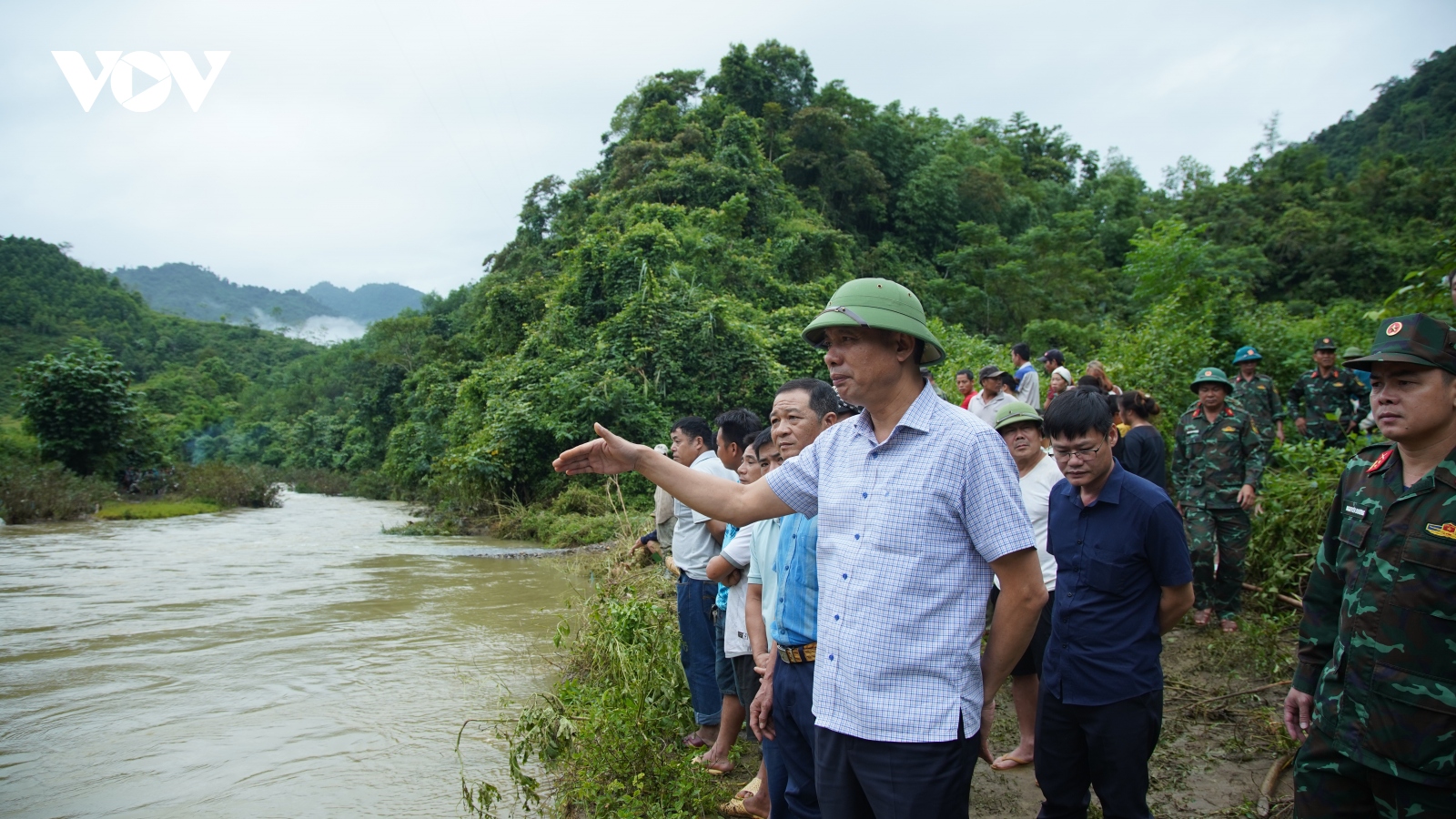 Khắc phục hậu quả mưa lũ tại Phù Yên (Sơn La)