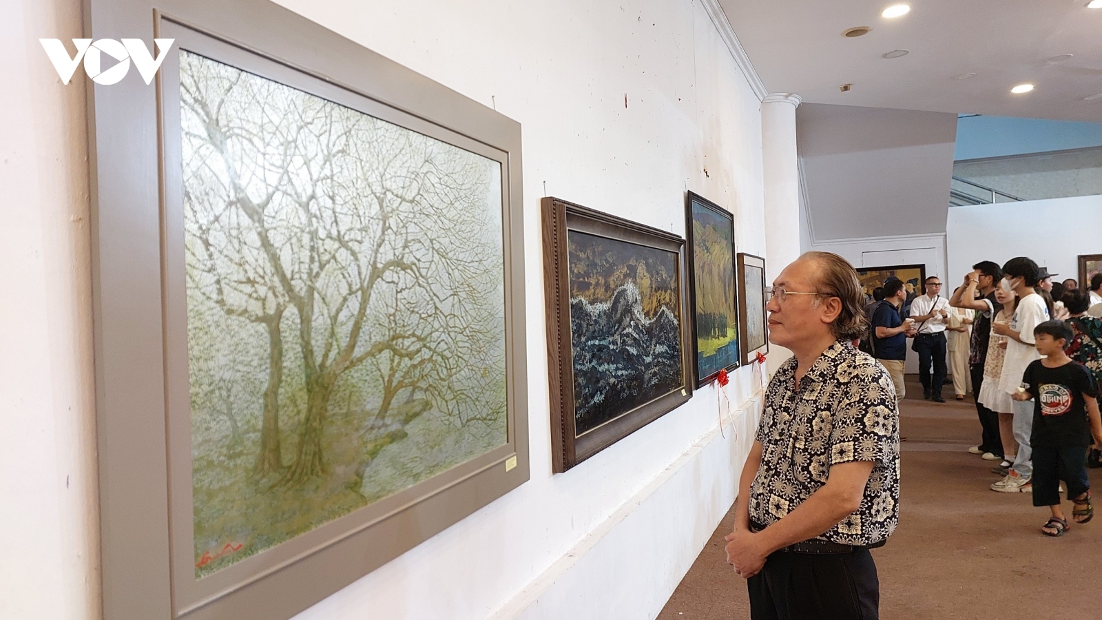 Triển lãm mỹ thuật chào mừng ngày Giải phóng Thủ đô