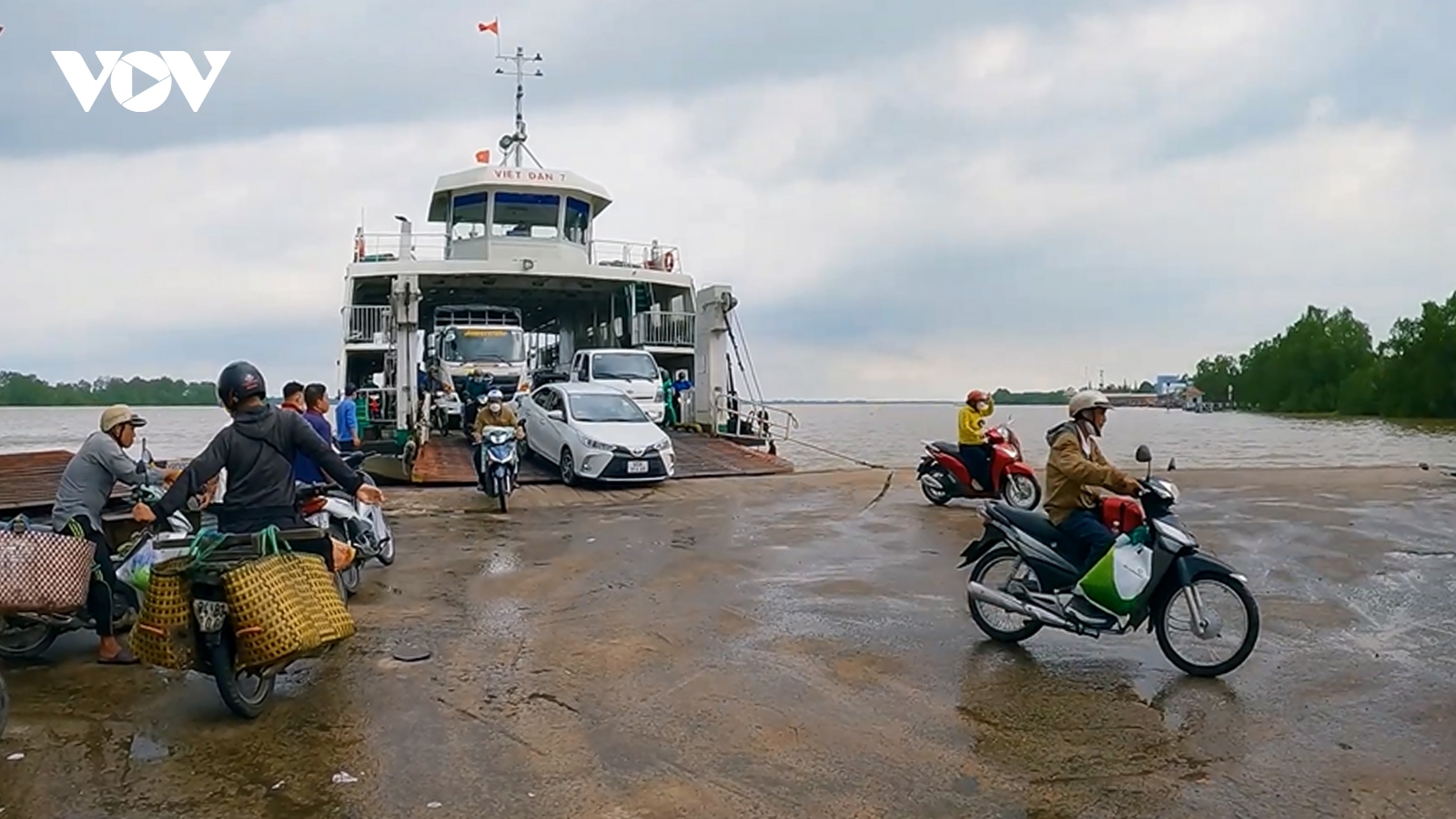 Dự án cầu Đại Ngãi nâng cao năng lực vận tải các tỉnh ven biển khu vực ĐBSCL