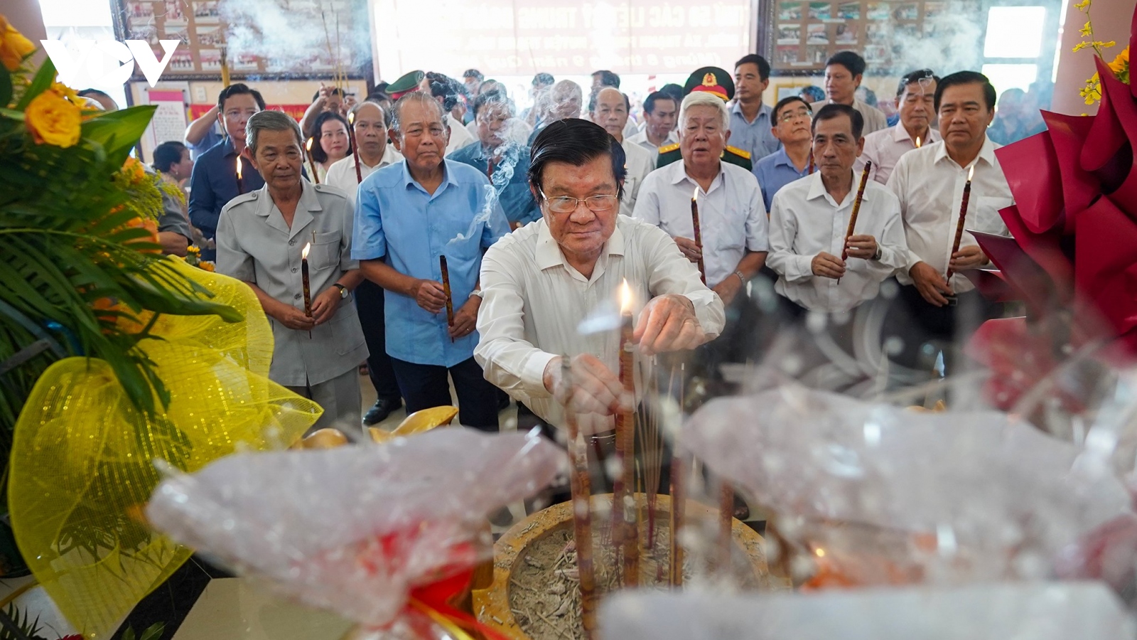 Xúc động Lễ giỗ 50 năm các liệt sỹ Trung đoàn 207, Quân khu 8