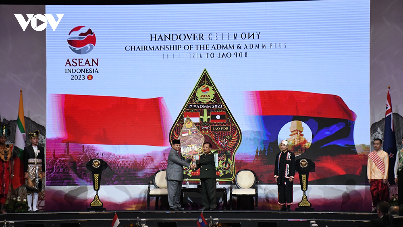 Lễ bàn giao chức chủ tịch ADMM và ADMM+ cho Lào