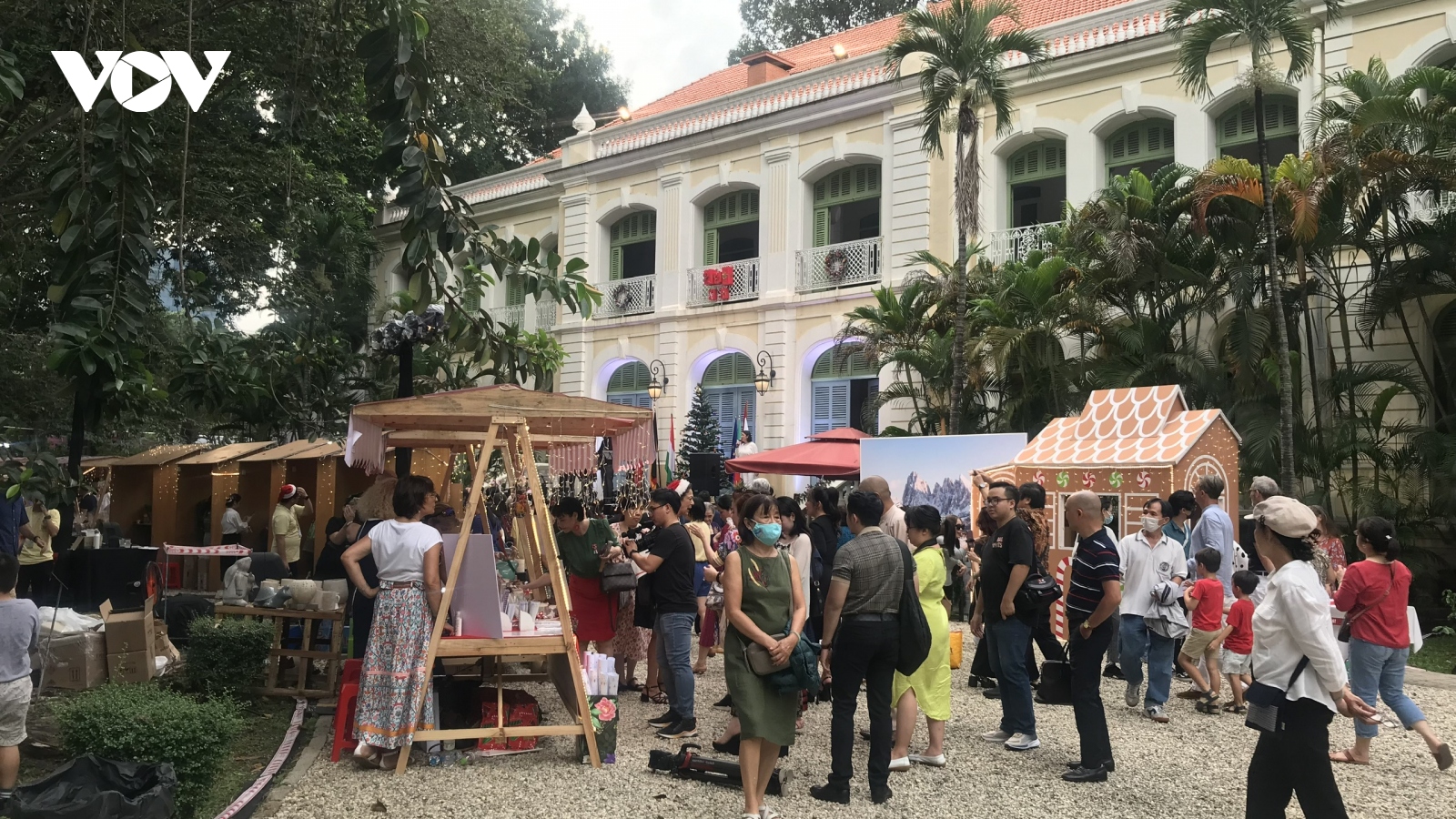 Hội chợ Giáng sinh châu Âu đầu tiên tại TP.HCM