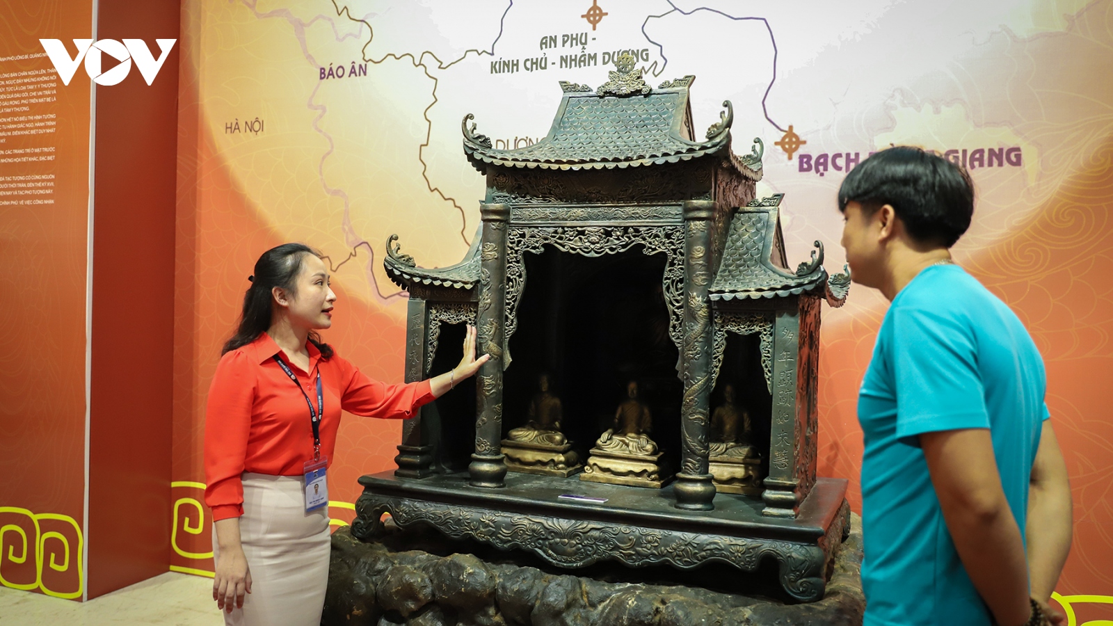 Tận mắt chiêm ngưỡng bảo vật quốc gia Phật giáo Yên Tử