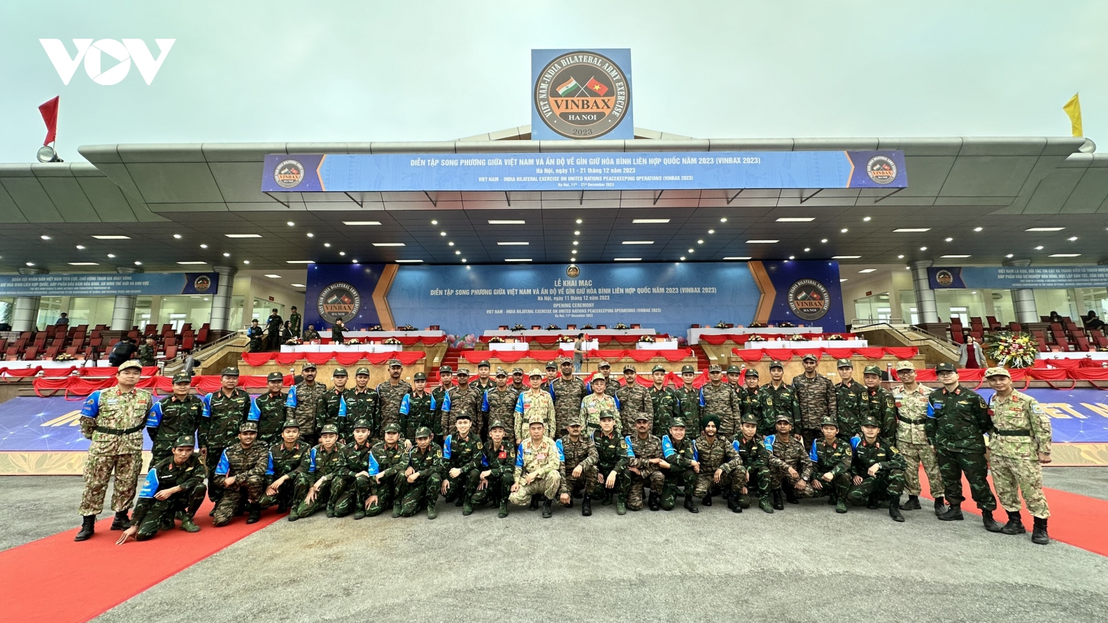 Việt Nam - Ấn Độ diễn tập song phương về gìn giữ hòa bình