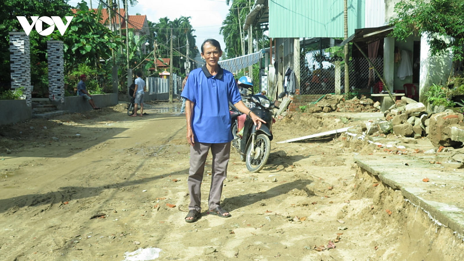 Người dân Duy Xuyên, Quảng Nam đồng lòng hiến đất làm đường