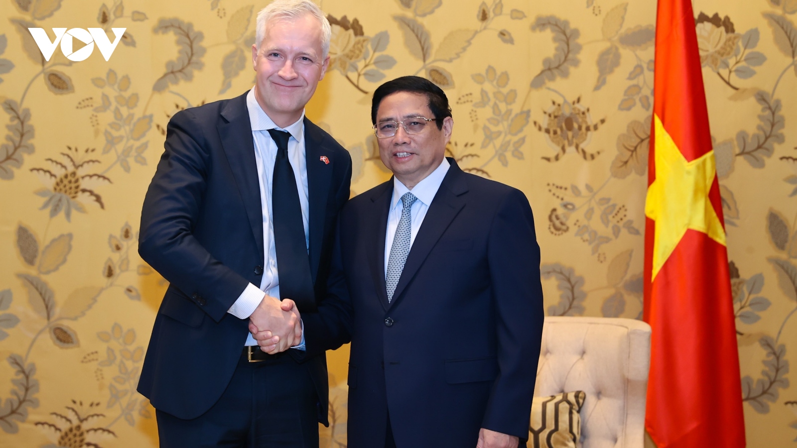 Thủ tướng tiếp lãnh đạo các tập đoàn phát triển năng lượng của Đan Mạch và Anh