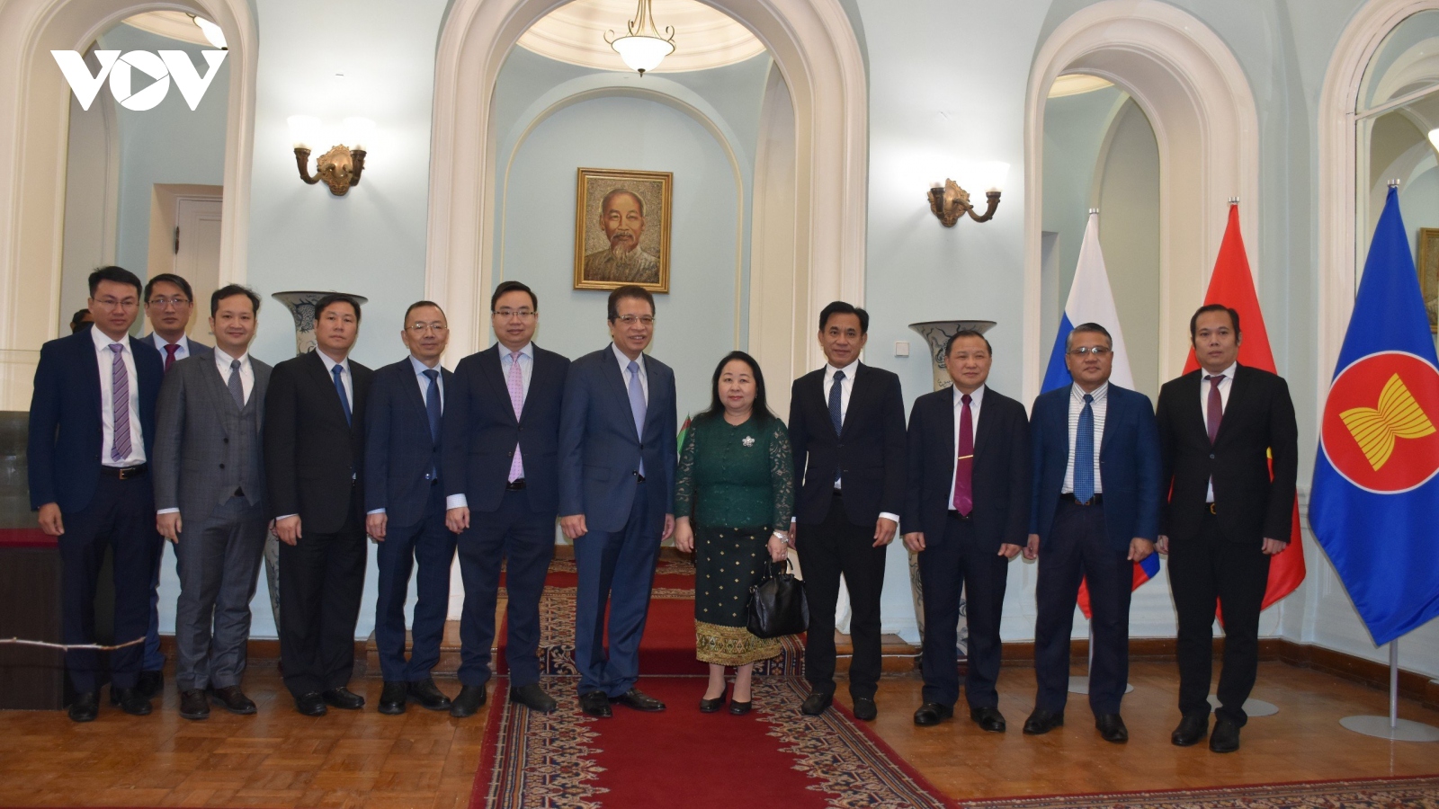 Đại sứ quán Lào tại Nga chúc Tết Nguyên đán Giáp Thìn 2024 của Việt Nam