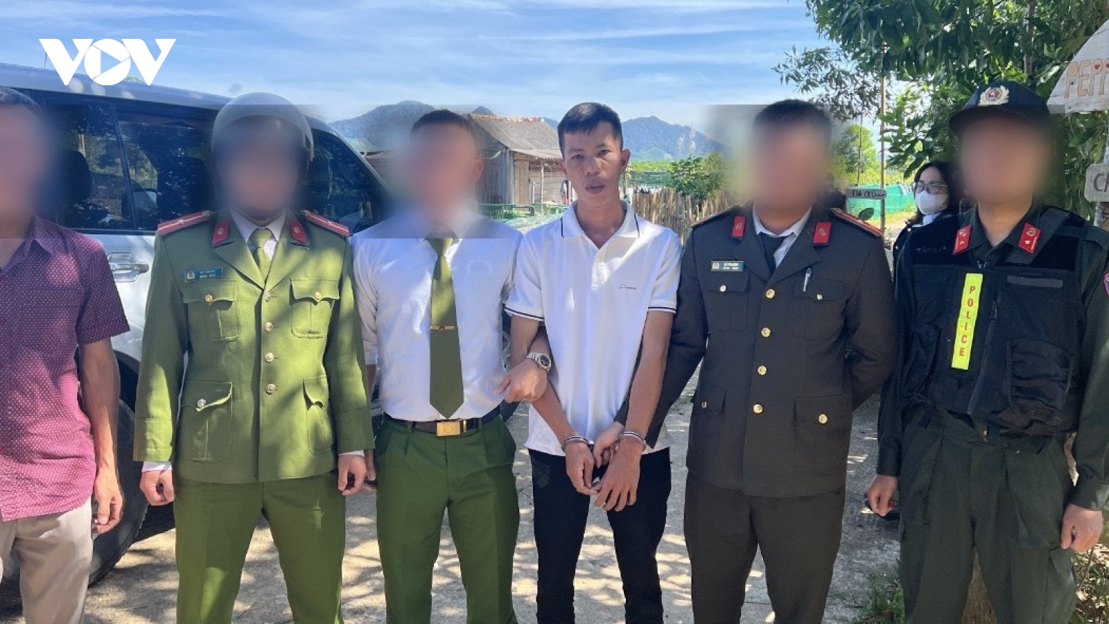 2 nghi phạm vụ cướp ngân hàng tại Quảng Nam bị bắt sau hơn 1 ngày gây án