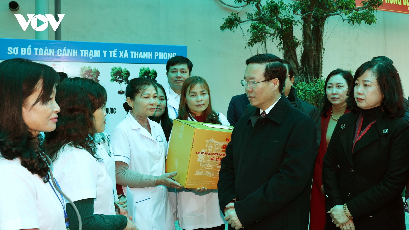 Chủ tịch nước: Y tế cơ sở là tuyến đầu trong chăm sóc bảo vệ sức khỏe nhân dân