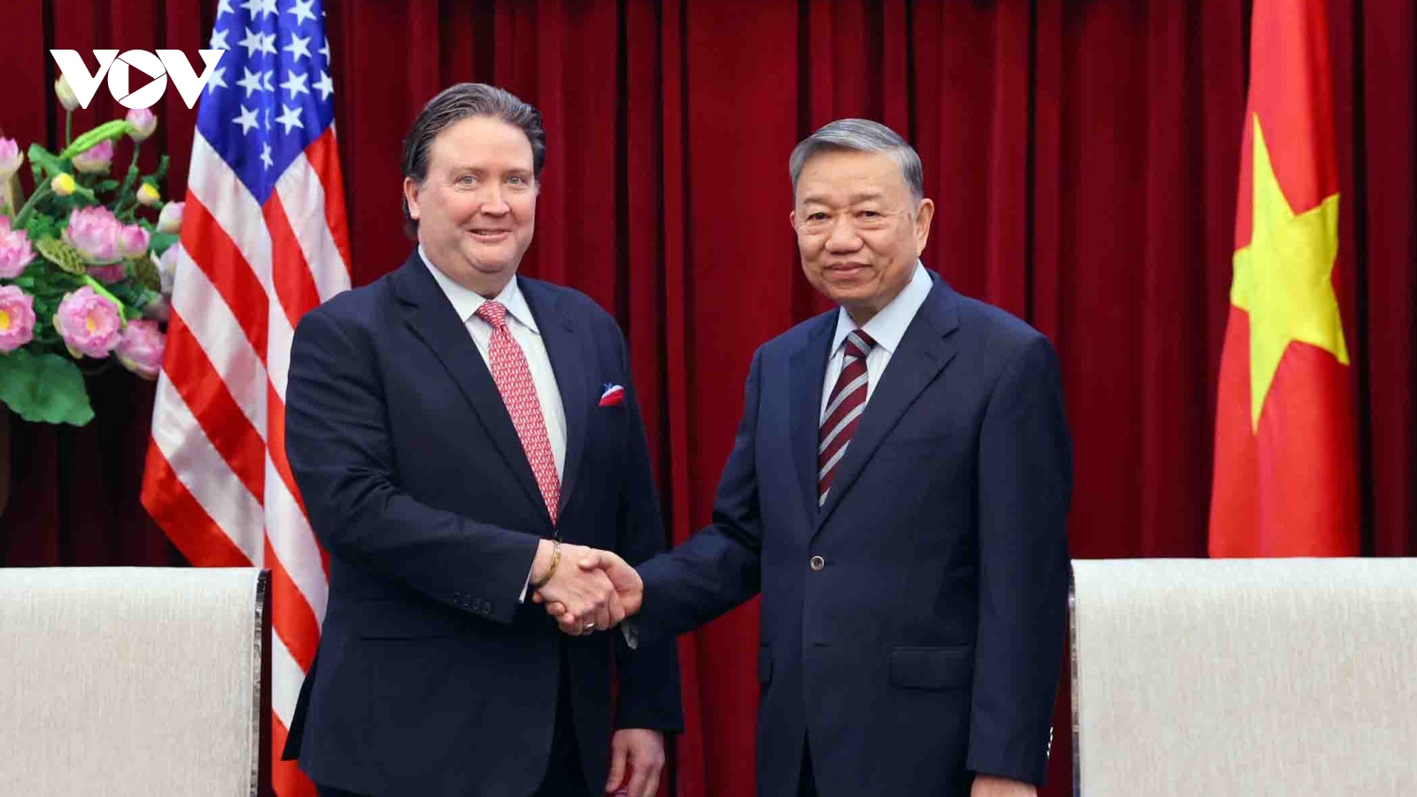 Bộ trưởng Tô Lâm tiếp Đại sứ Hoa Kỳ tại Việt Nam Marc Knapper