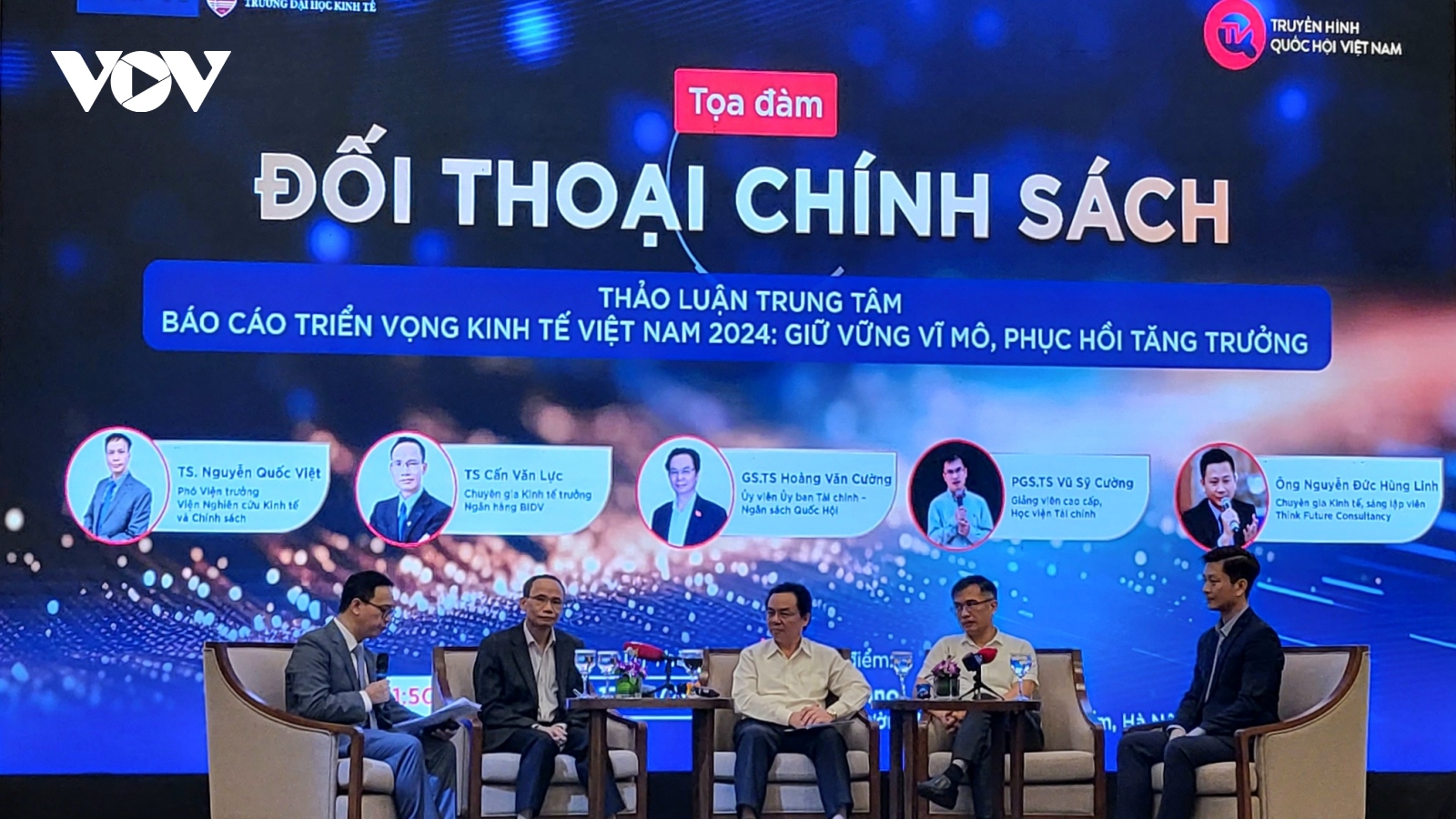 "Kinh tế Việt Nam năm 2024 hoàn toàn có thể đạt mục tiêu tăng trưởng GDP 6-6,5%"