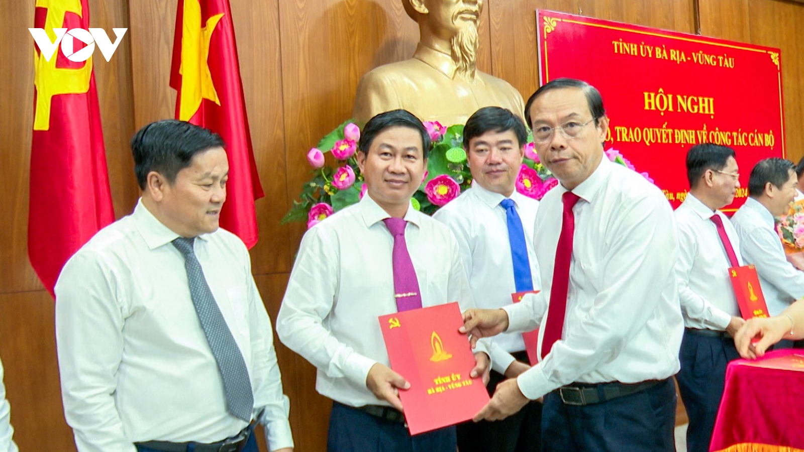 Bà Rịa – Vũng Tàu điều động, bổ nhiệm nhiều cán bộ lãnh đạo