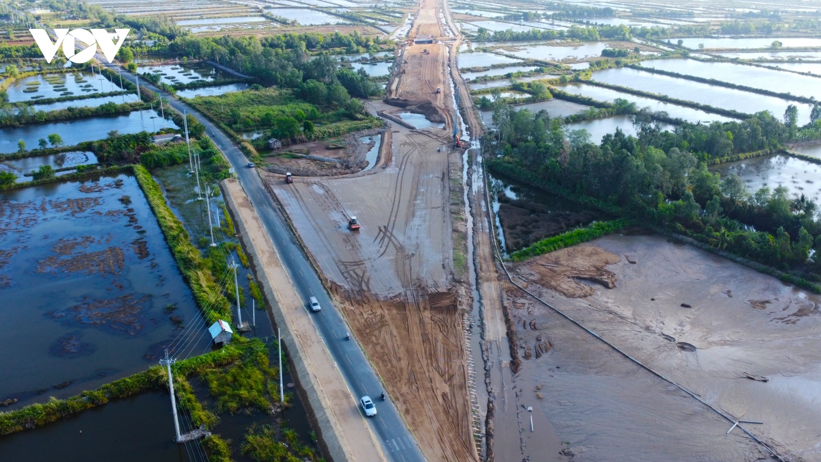 Cà Mau hoàn thành giao mặt bằng đường nối cao tốc trong tháng 5