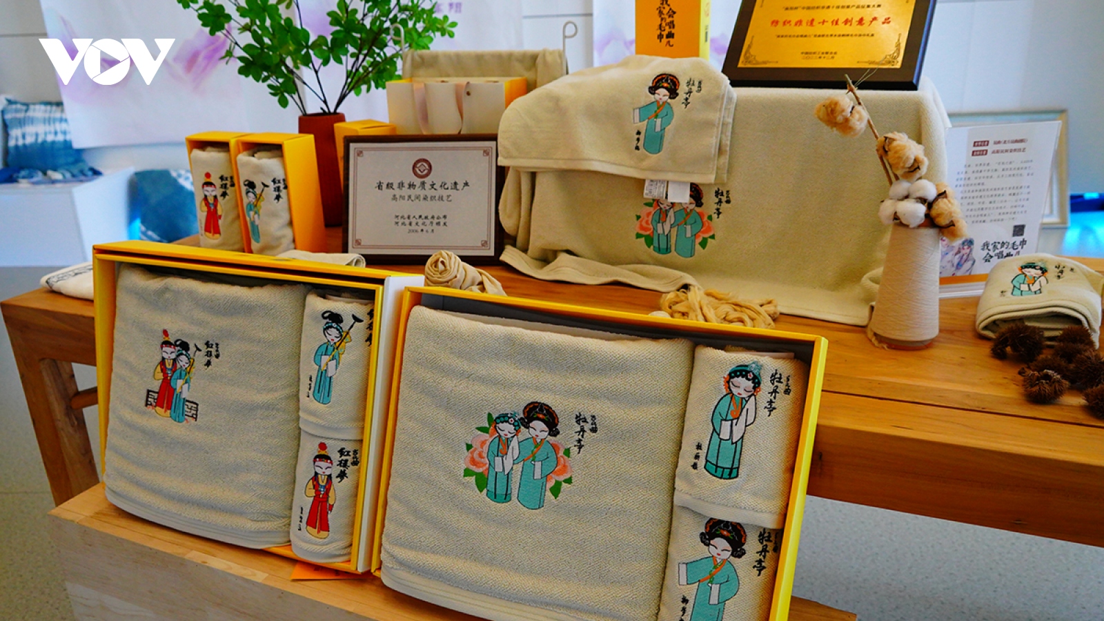 Cứ 3 chiếc khăn bông trên toàn cầu thì có một chiếc được sản xuất tại Cao Dương