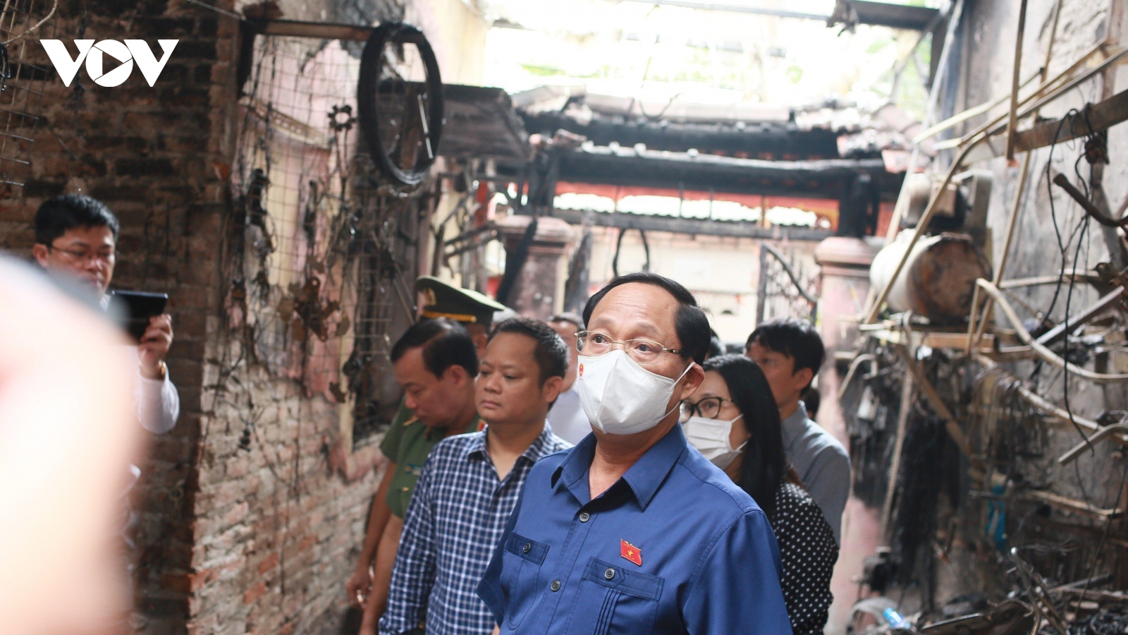 Phó Chủ tịch Quốc hội thông tin nguyên nhân ban đầu vụ cháy ở Trung Kính