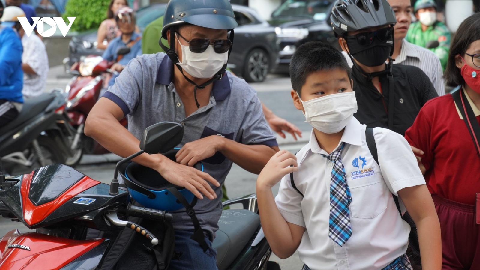 1 "chọi 12" thi khảo sát vào lớp 6 trường Trần Đại Nghĩa ở TP.HCM