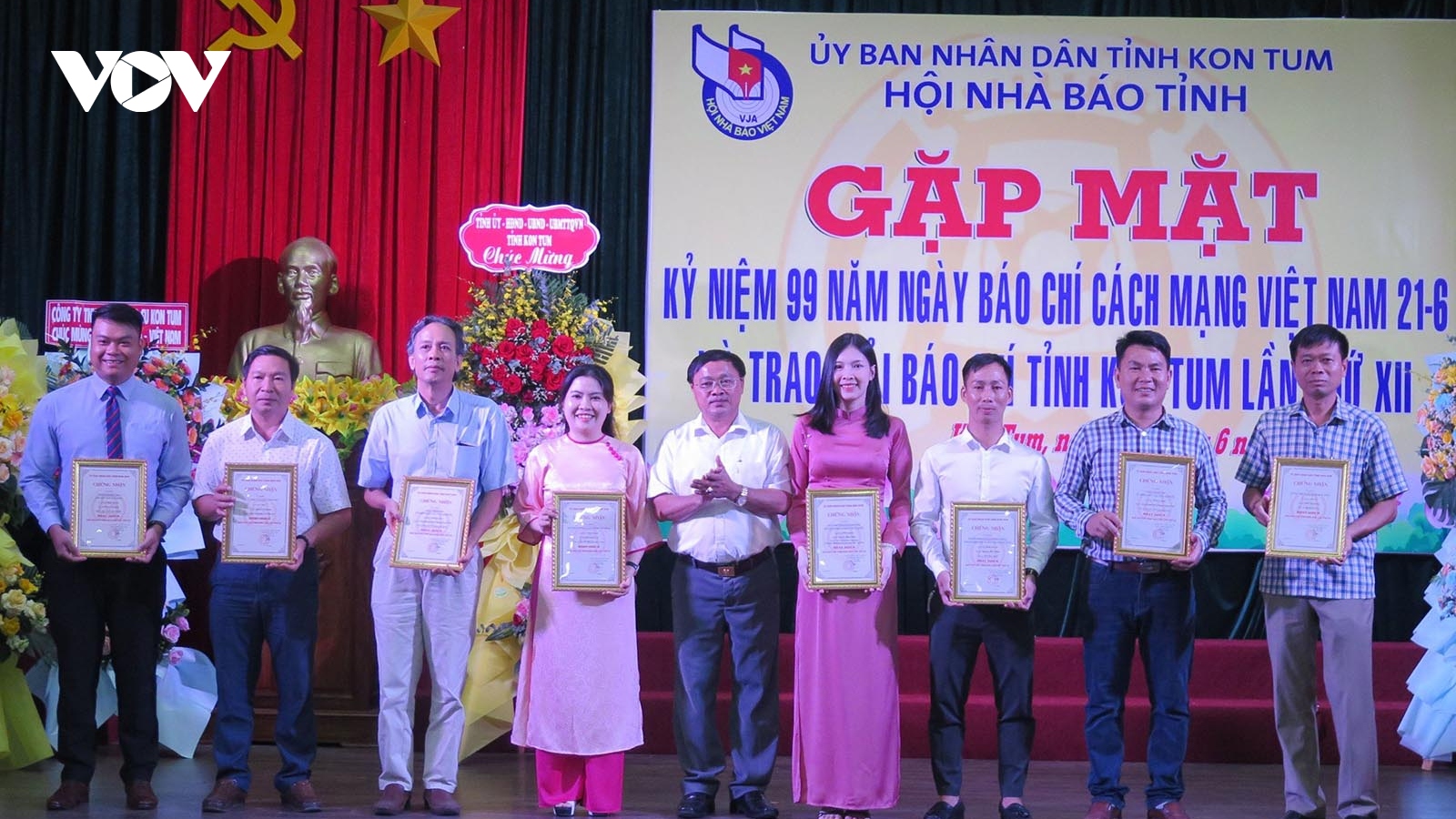 Các cơ quan thường trú VOV đoạt nhiều giải báo chí các tỉnh trong khu vực