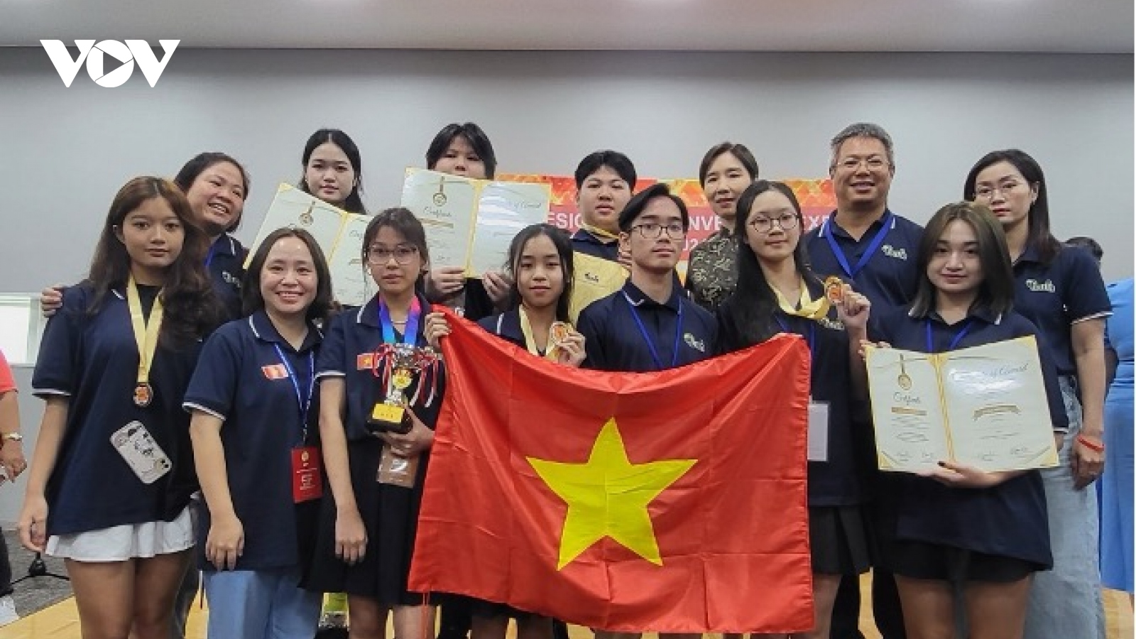 Học sinh Trường Ngô Sĩ Liên đạt giải vàng tại cuộc thi quốc tế năm 2024