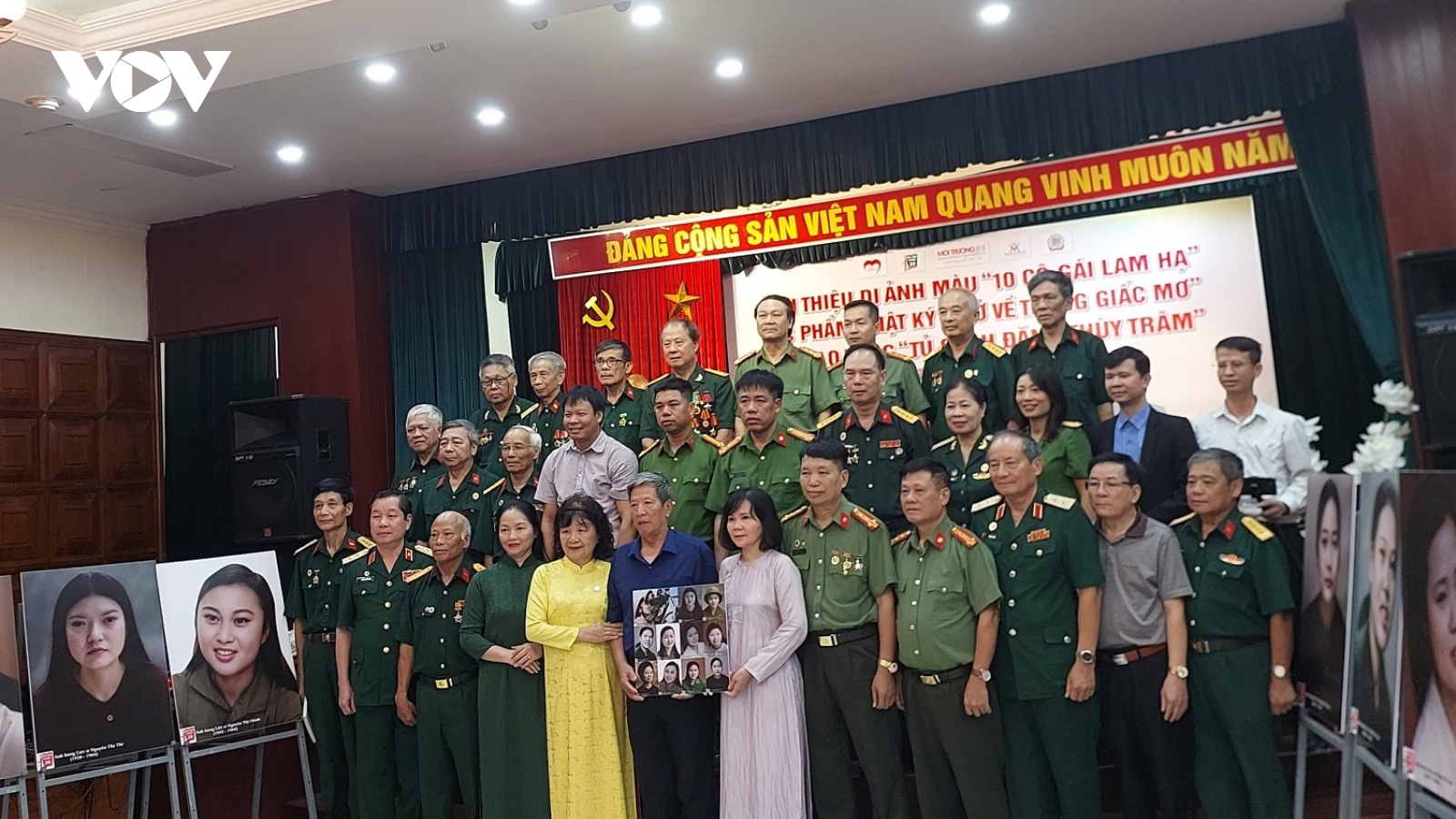 Phục dựng màu di ảnh 10 nữ anh hùng liệt sĩ dân quân Lam Hạ