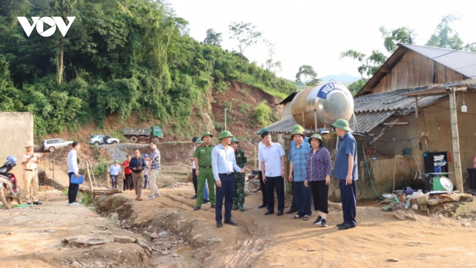 Đảm bảo an toàn cho 66 hộ dân trước nguy cơ sạt lở ở Sông Mã, Sơn La