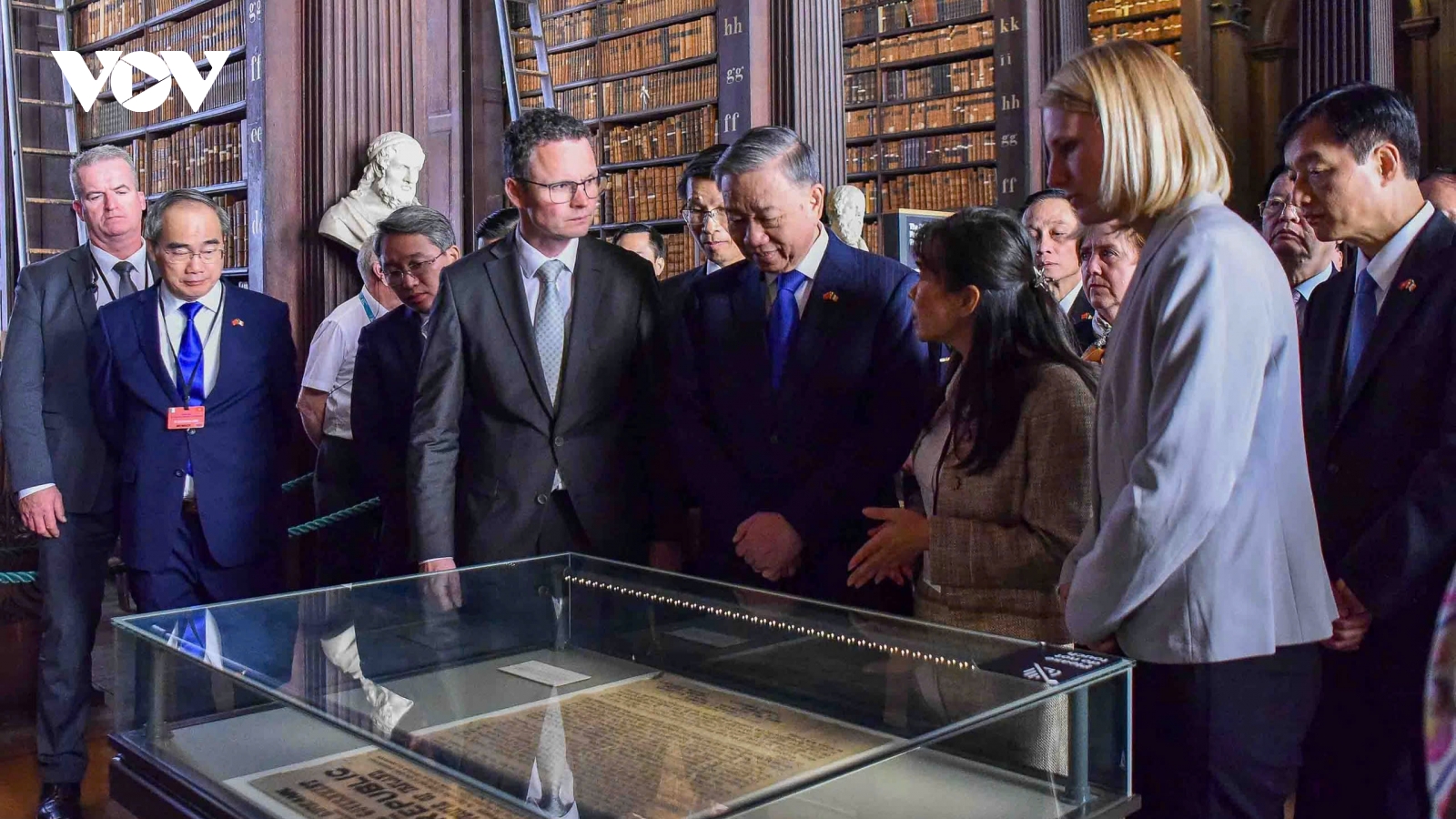 Tổng Bí thư, Chủ tịch nước Tô Lâm thăm Trường Đại học Trinity College Dublin