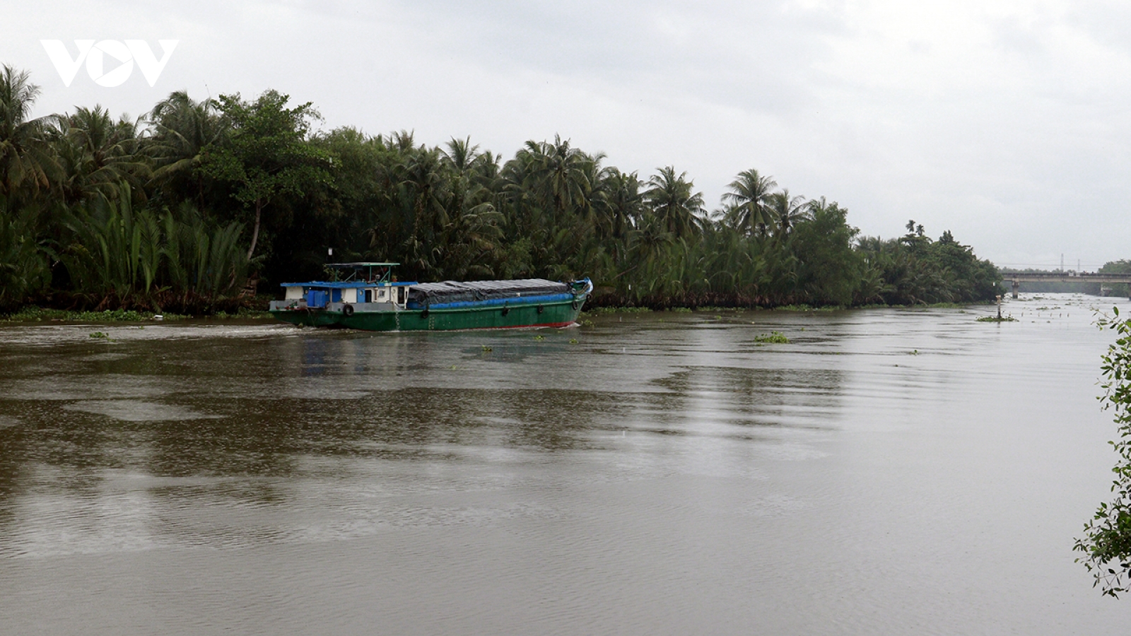 Trà Vinh khởi công dự án hạ tầng hồ chứa nước ngọt rộng hơn 300.000m2