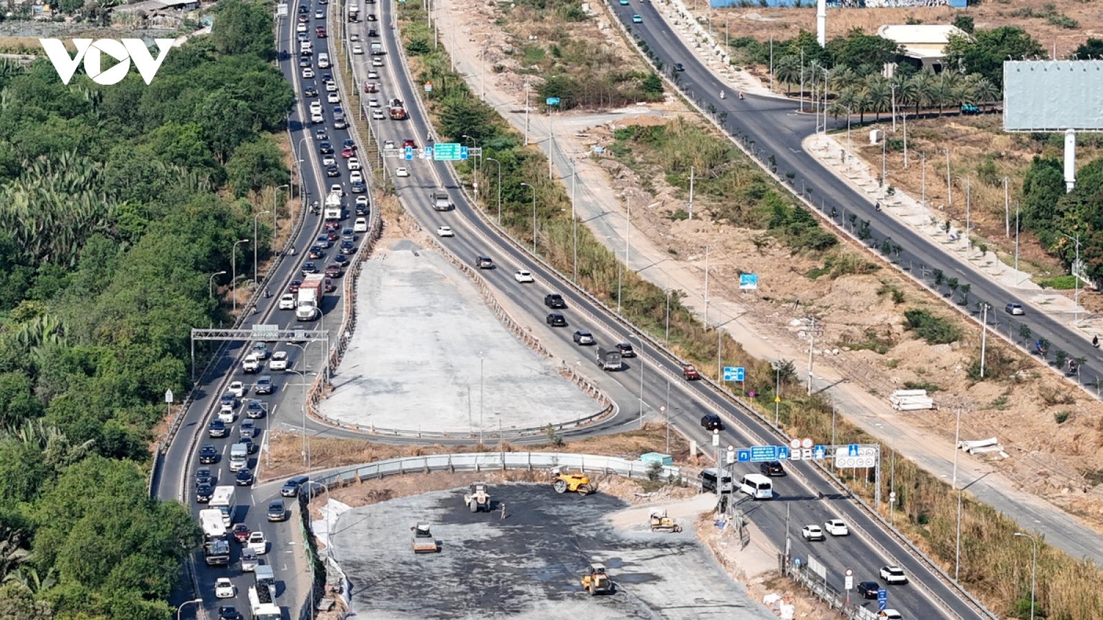 Dự án nút giao thông An Phú (TP Thủ Đức, TP.HCM) còn vướng mặt bằng