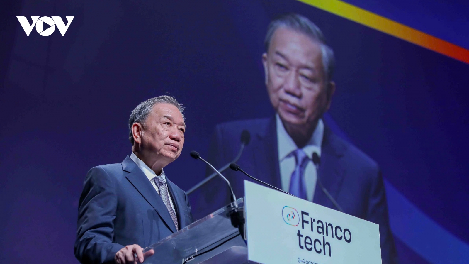 Tổng Bí thư, Chủ tịch nước dự Diễn đàn Doanh nghiệp Pháp ngữ về đổi mới sáng tạo