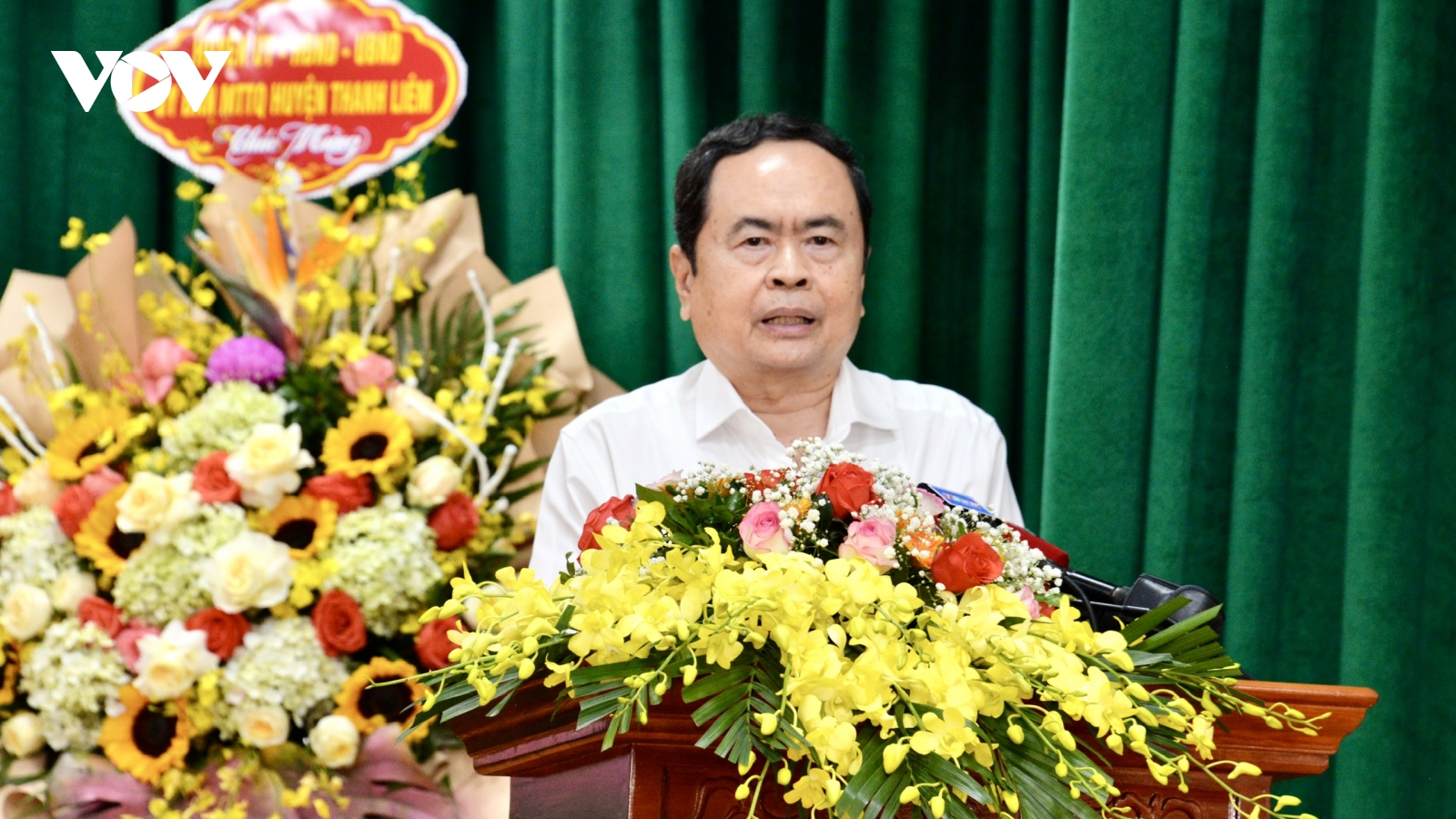 Chủ tịch Quốc hội Trần Thanh Mẫn dự Ngày hội đại đoàn kết tại tỉnh Hà Nam