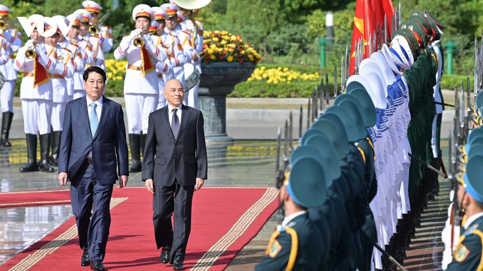 Toàn cảnh chuyến thăm cấp Nhà nước tới Việt Nam của Quốc vương Campuchia