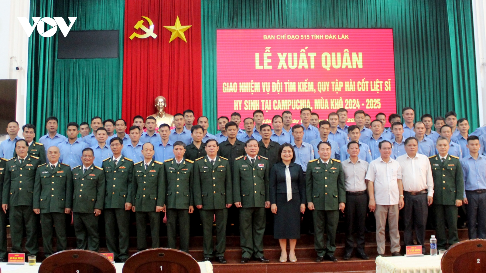 Đội K51 xuất quân tìm kiếm, quy tập hài cốt liệt sĩ hy sinh tại Campuchia