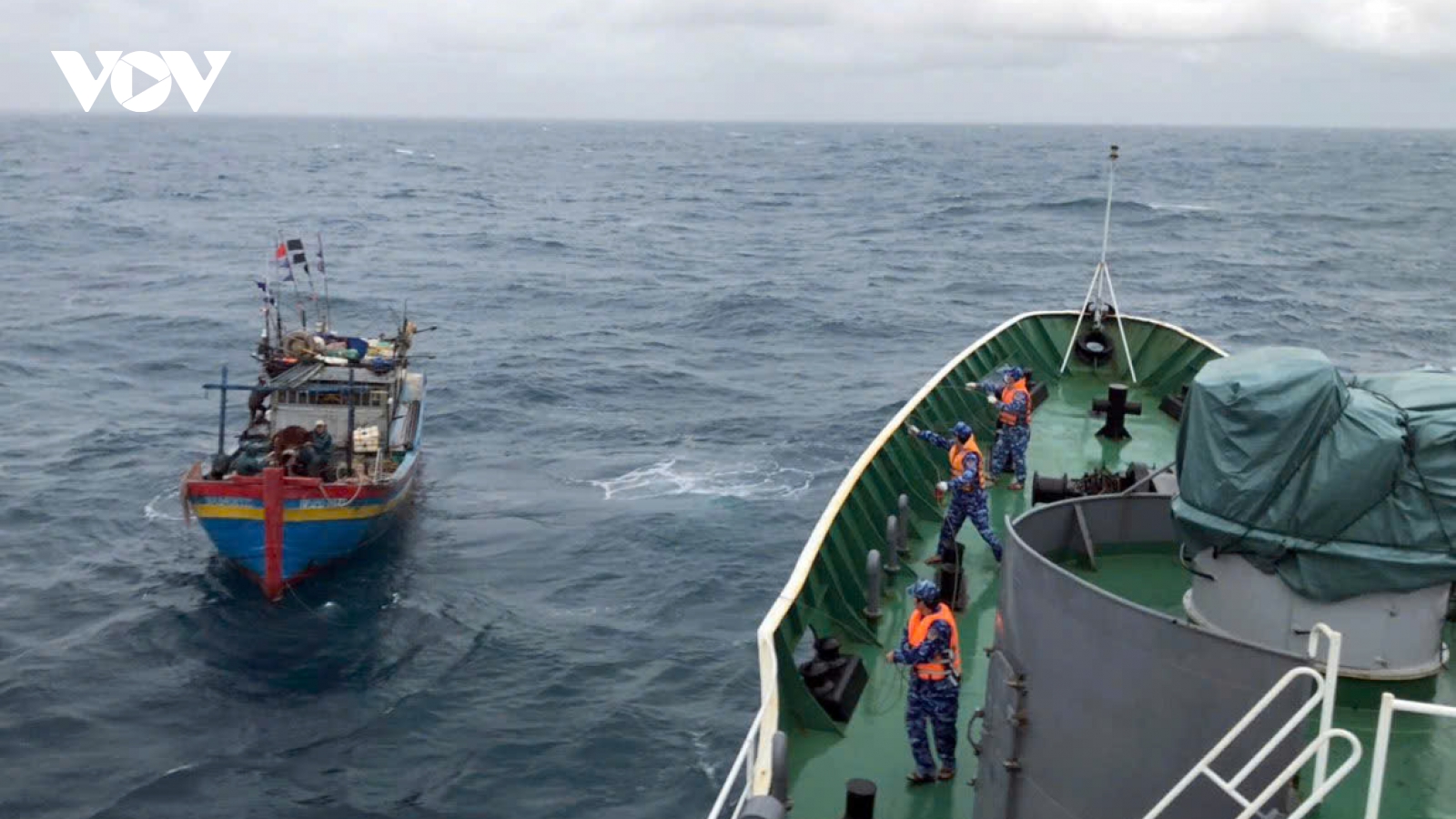 Cứu ngư dân là mệnh lệnh từ trái tim của người chiến sĩ cảnh sát biển