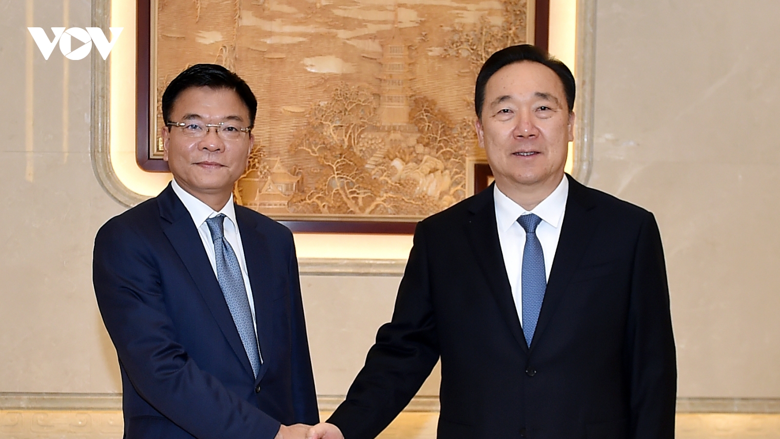 Phó Thủ tướng Lê Thành Long hội kiến Bí thư Tỉnh ủy, Tỉnh trưởng Chiết Giang