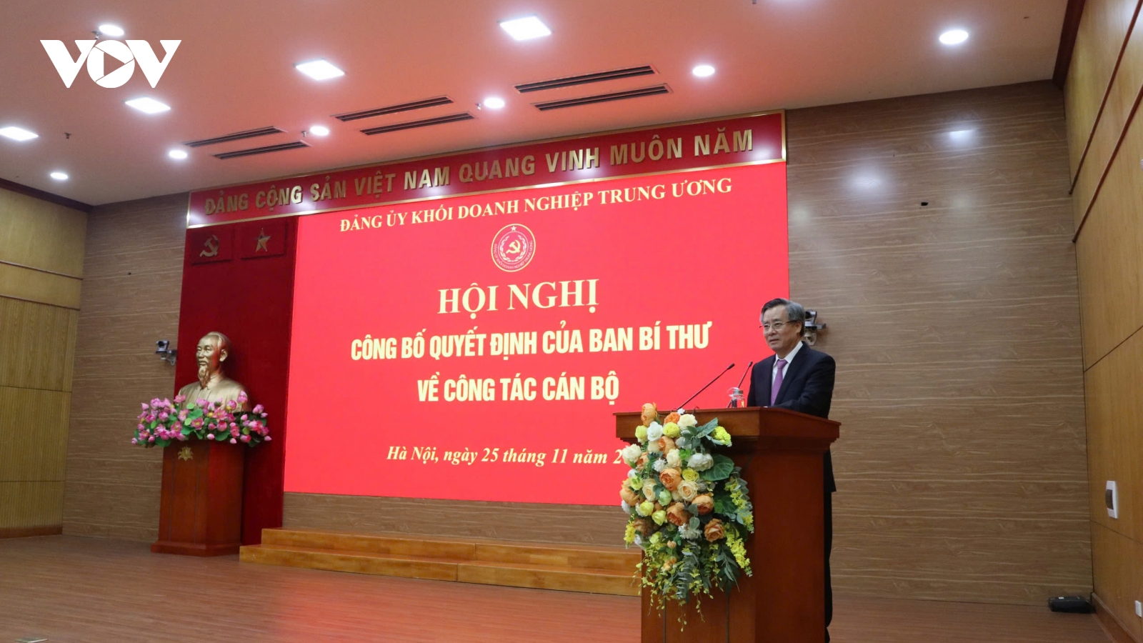 Công bố quyết định của Ban Bí thư về công tác cán bộ