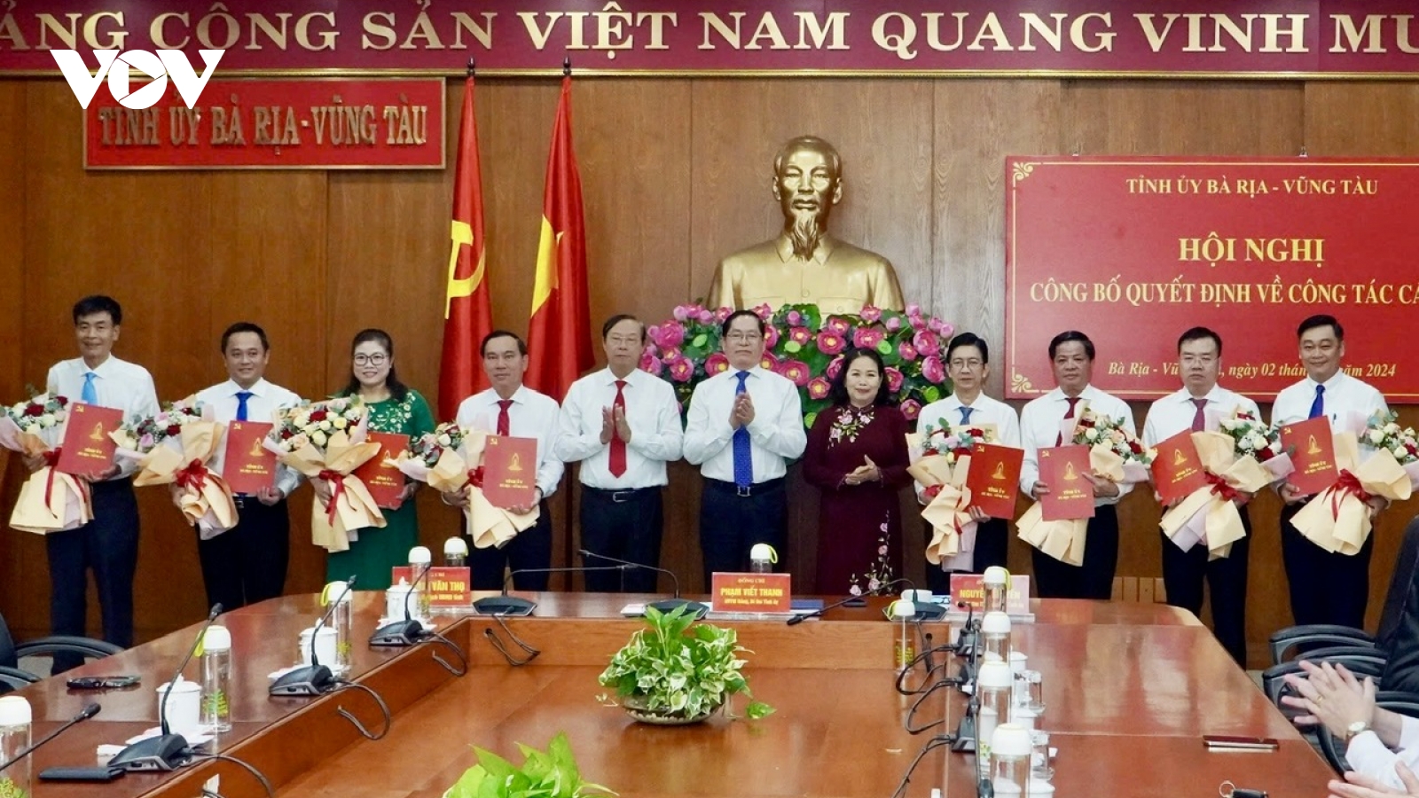 Bà Rịa - Vũng Tàu bổ nhiệm nhiều cán bộ chủ chốt cấp sở