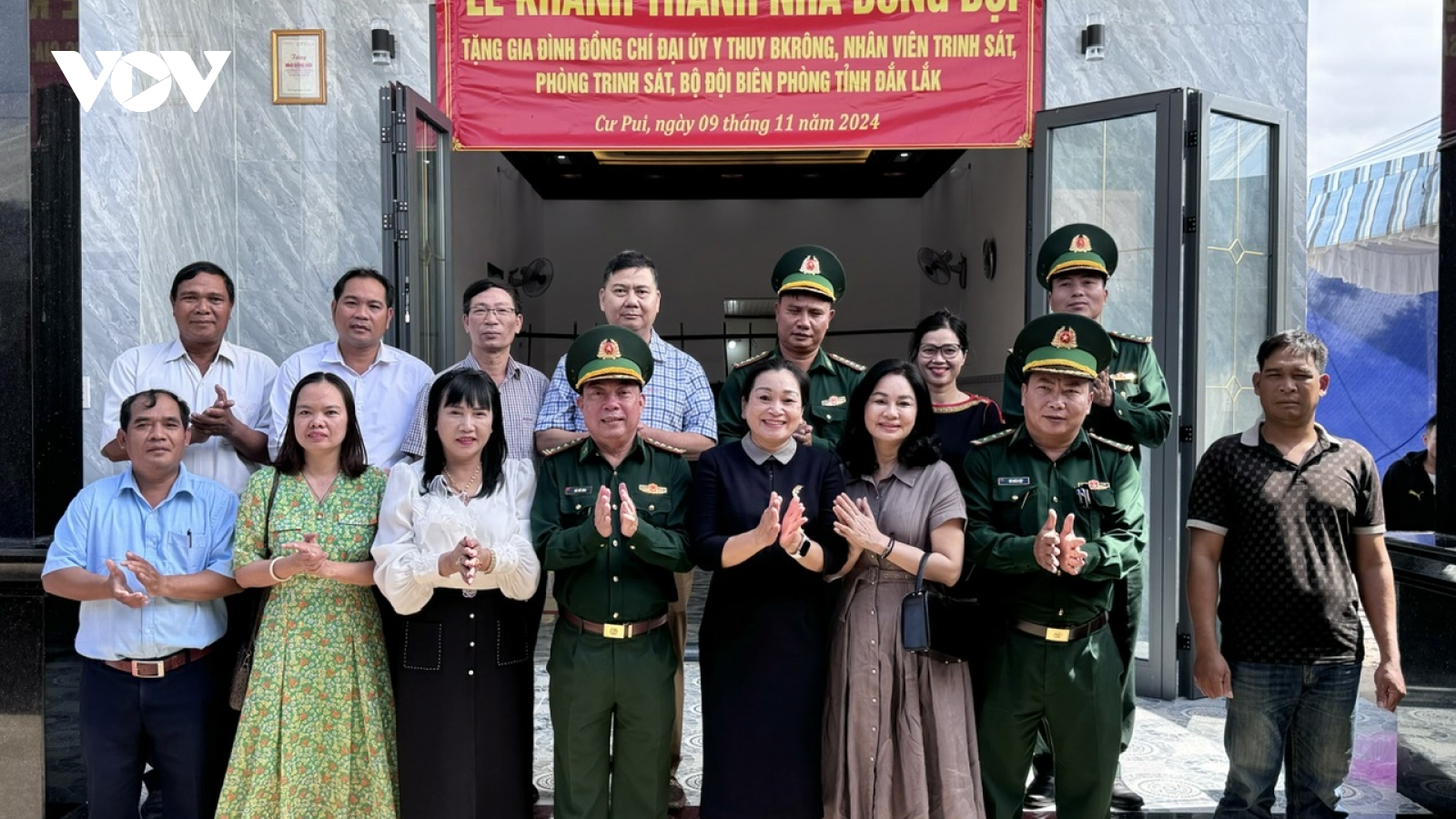 VOV Tây Nguyên trao nhà nghĩa tình tại Đắk Lắk