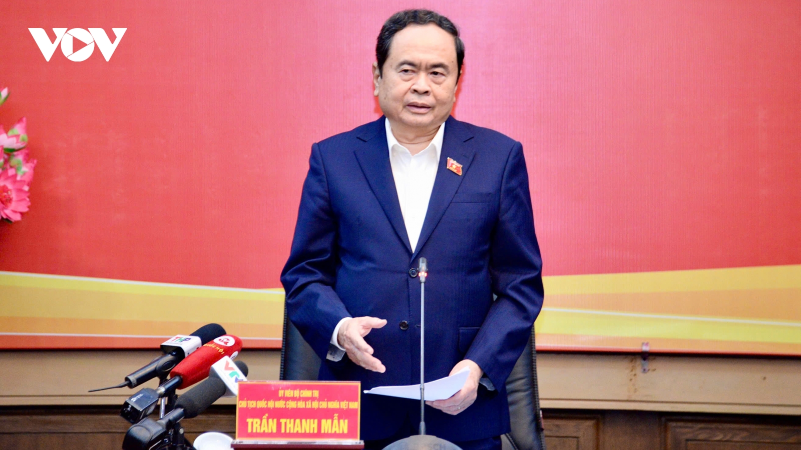 Chủ tịch Quốc hội Trần Thanh Mẫn làm việc với Hải Phòng về sơ kết Nghị quyết 35