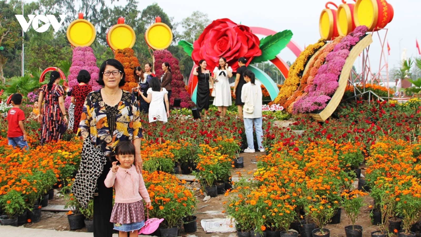 Rực rỡ sắc xuân ở làng hoa Sa Đéc - thủ phủ hoa lớn nhất miền Tây